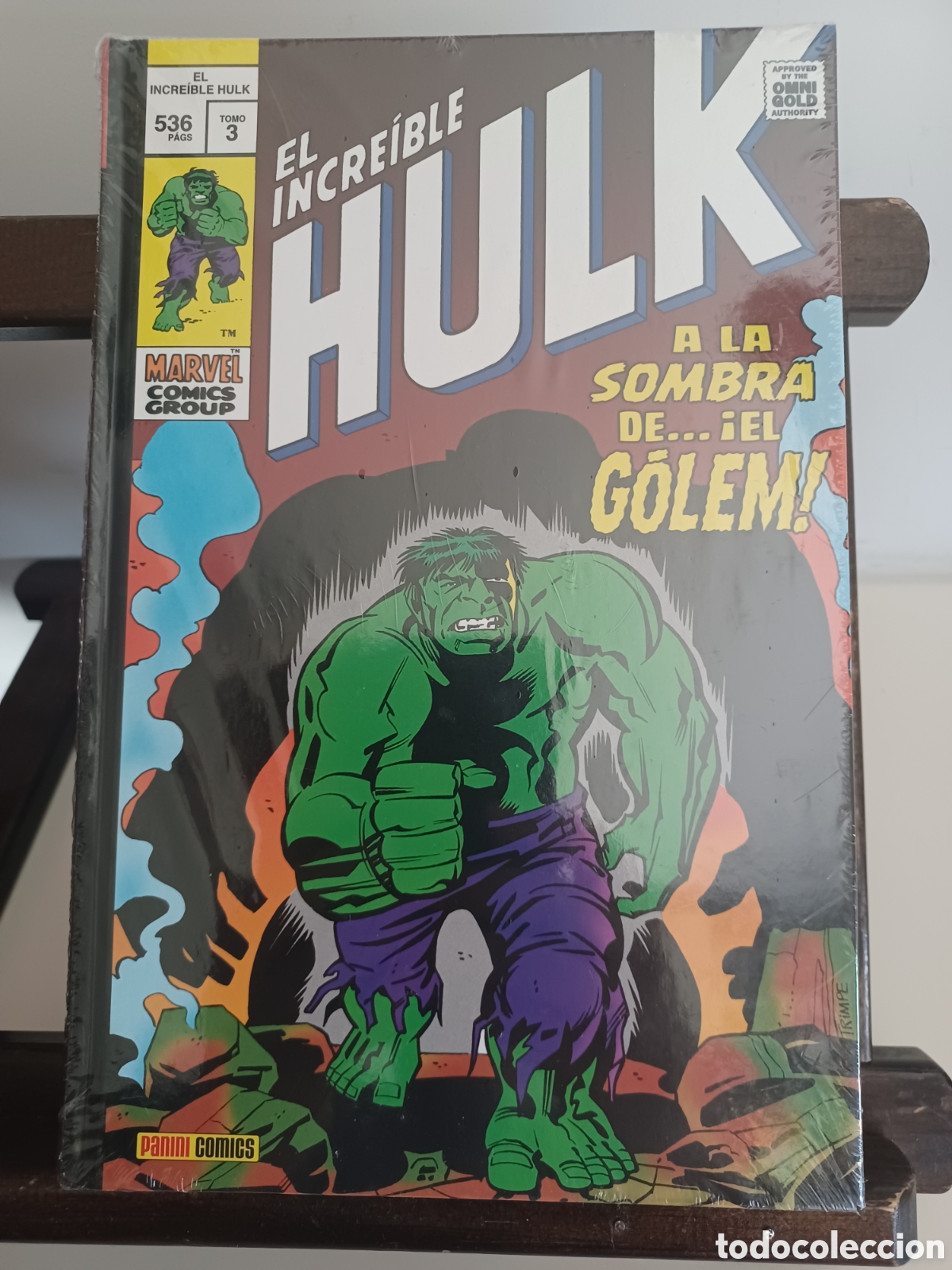 C&oacute;mics: El Incre&iacute;ble Hulk 3 A la sombra del Golem/ Panini/ NUEVO PRECINTADO