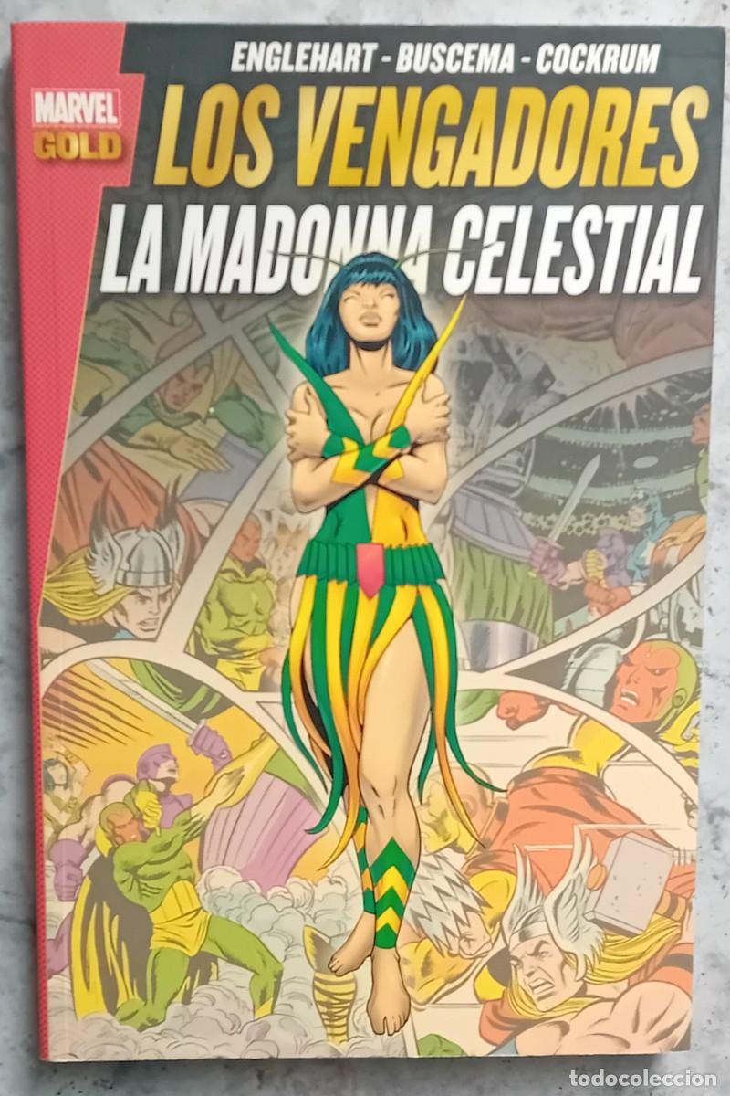 C&oacute;mics: LOS VENGADORES. LA MADONNA CELESTIAL. MARVEL GOLD