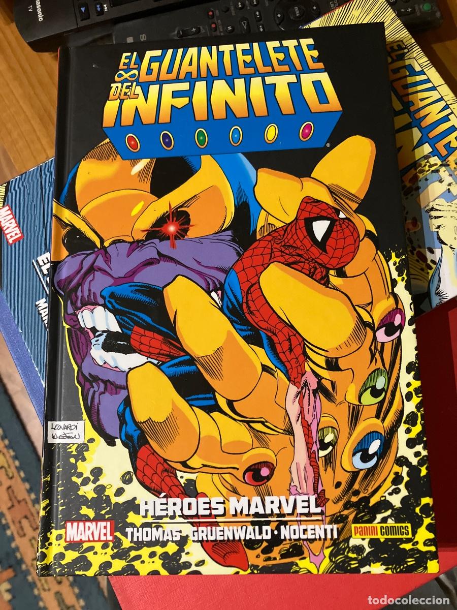 C&oacute;mics: COLECCI&Oacute;N JIM STARLIN - N&Uacute;MERO 5 - EL GUANTELETE DEL INFINITO - H&Eacute;ROES MARVEL - PANINI