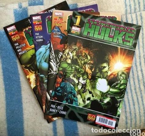 Comics: Los Incre&iacute;bles Hulks N&ordm;s 1 2 3 4 5 6 7 8 9 10 y 11 (de 12) - Falta el 12 - A1