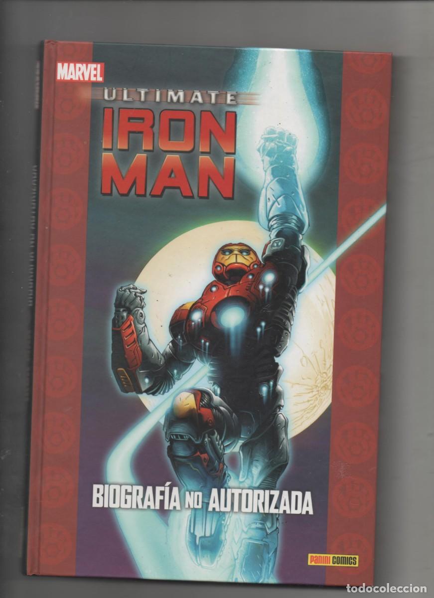 C&oacute;mics: IRON MAN BIOGRAFIA NO AUTORIZADA. ORSON SCOTT CARD / ANDY KUBERT / PASQUAL FERRY -P