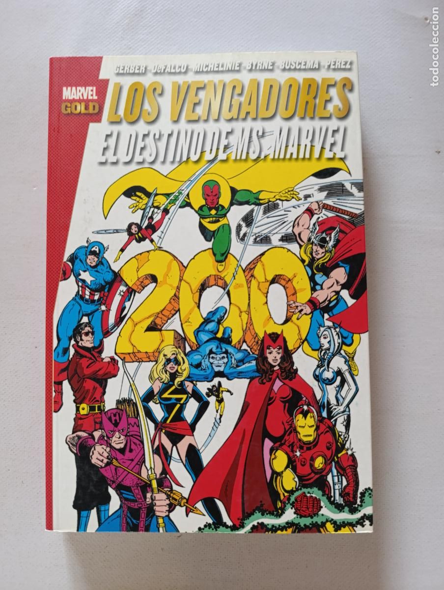 C&oacute;mics: LOS VENGADORES - EL DESTINO DE MS. MARVEL - MARVEL GOLD - PANINI (IIw)