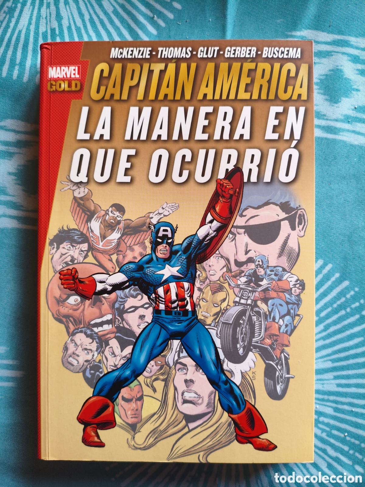 C&oacute;mics: Marvel gold capit&aacute;n Am&eacute;rica Panini la manera en que ocurri&oacute;