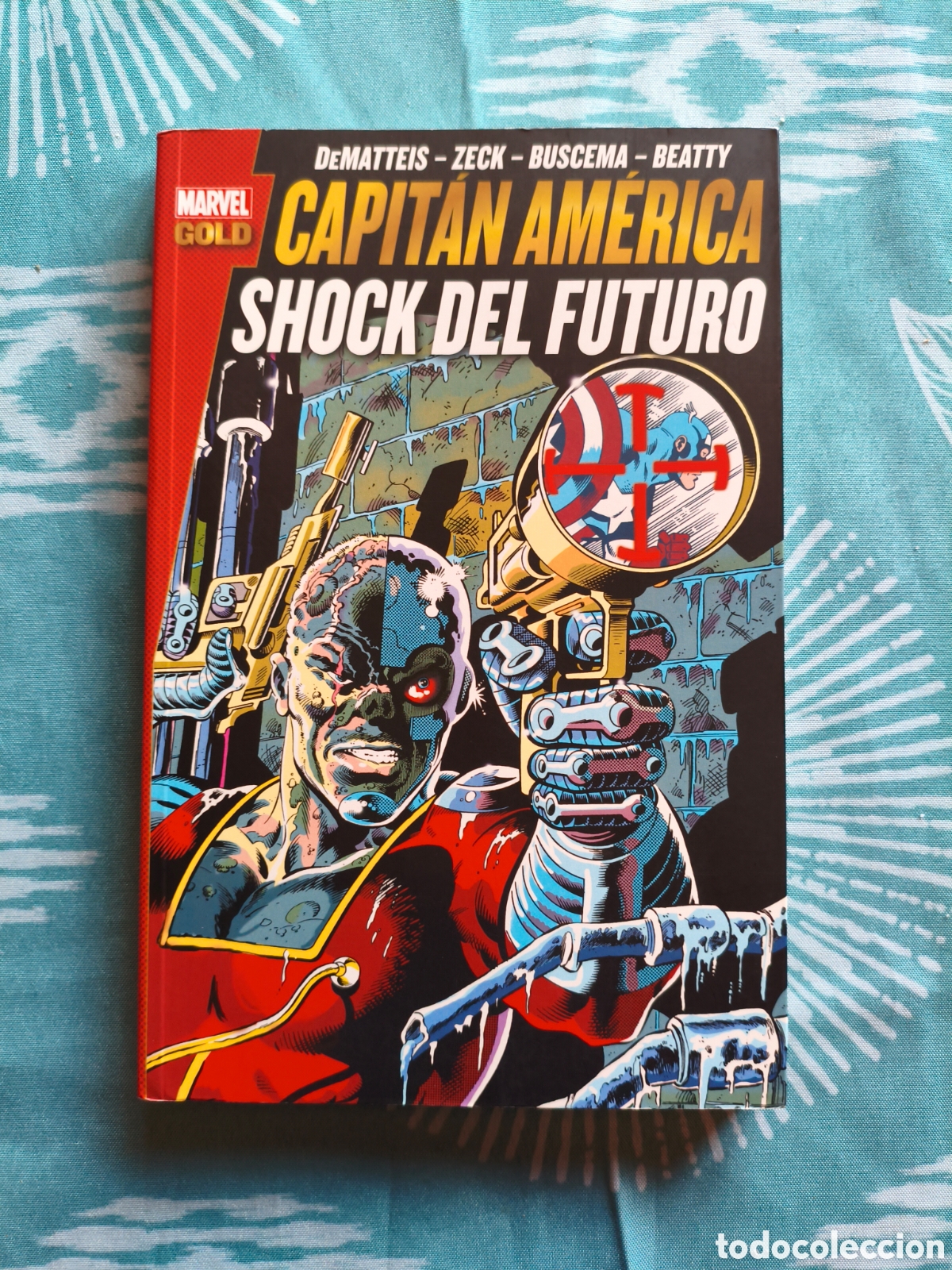 C&oacute;mics: Marvel gold capit&aacute;n Am&eacute;rica Panini shock del futuro