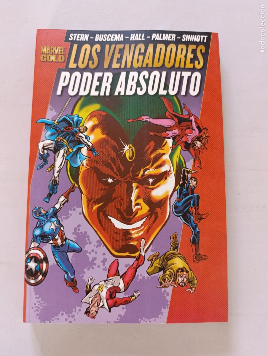 C&oacute;mics: LOS PODEROSOS VENGADORES N&ordm; 6 - PODER ABSOLUTO - MARVEL GOLD - PANINI (8Z)