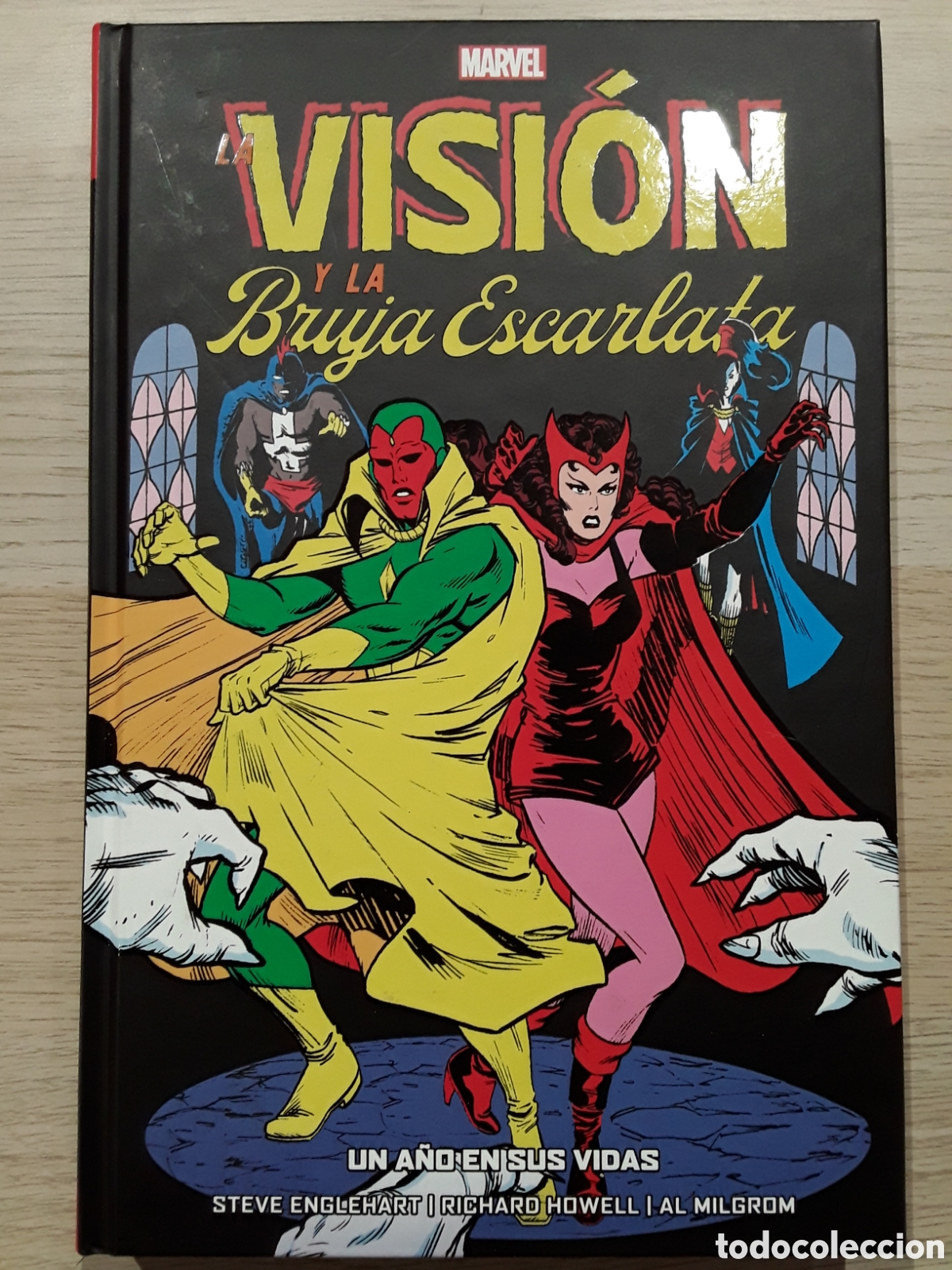 C&oacute;mics: La Visi&oacute;n y la Bruja Escarlata: Un a&ntilde;o en sus vidas 100% Marvel HC