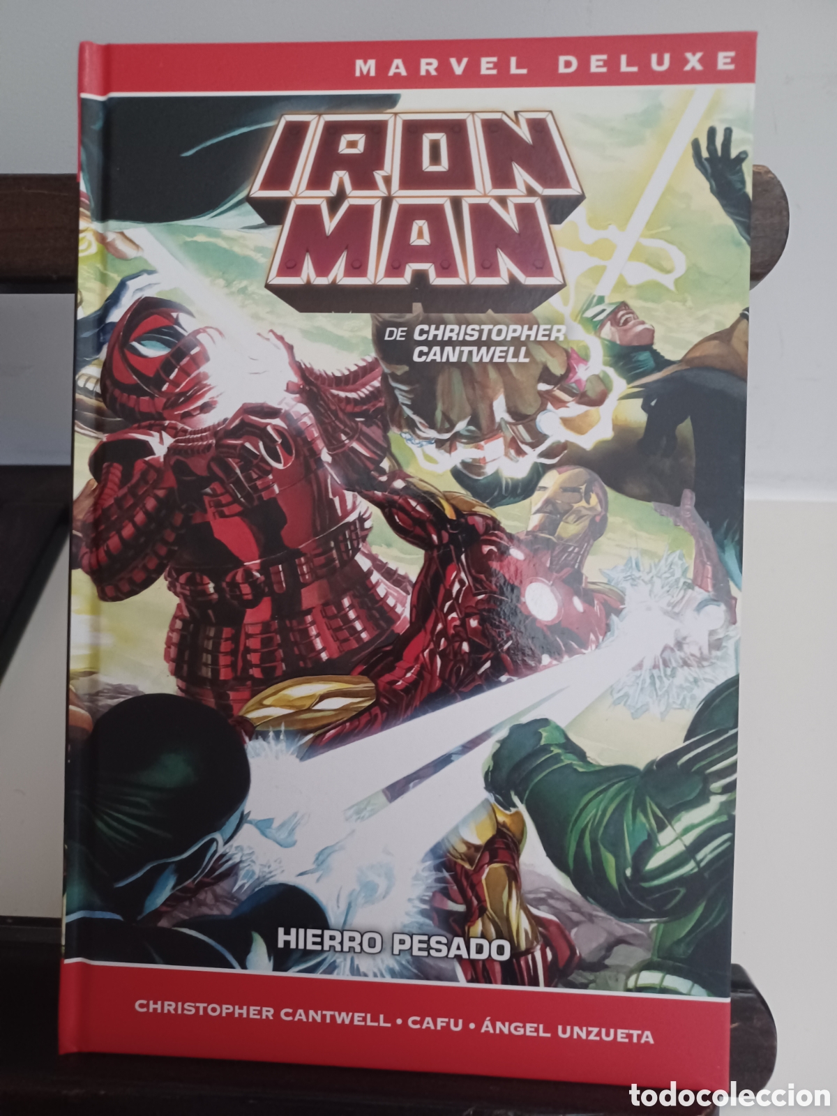 C&oacute;mics: Iron Man de Christopher Cantwell 1 Hierro pesado/ Marvel Panini/ NUEVO A ESTRENAR