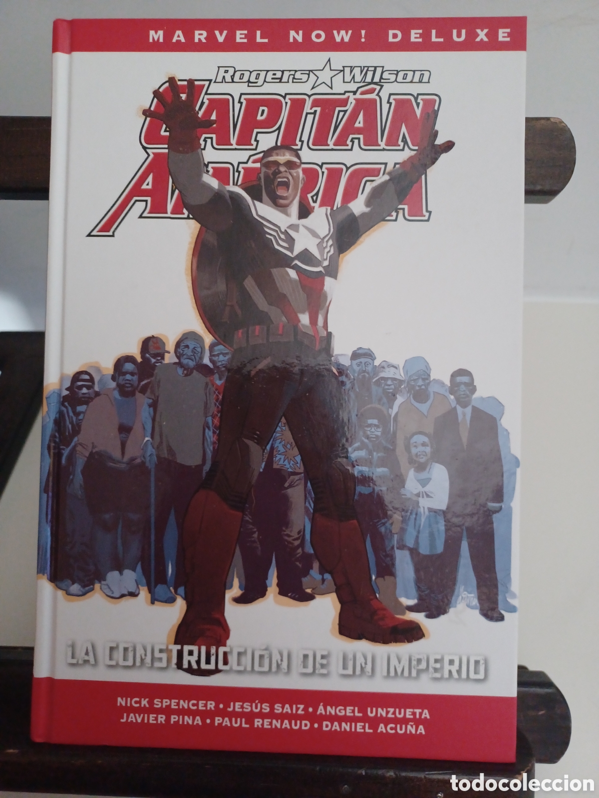 C&oacute;mics: Capit&aacute;n Am&eacute;rica de Nick Spencer 3 La construcci&oacute;n de un imperio/ Marvel Now Deluxe/ Panini/ NUEVO