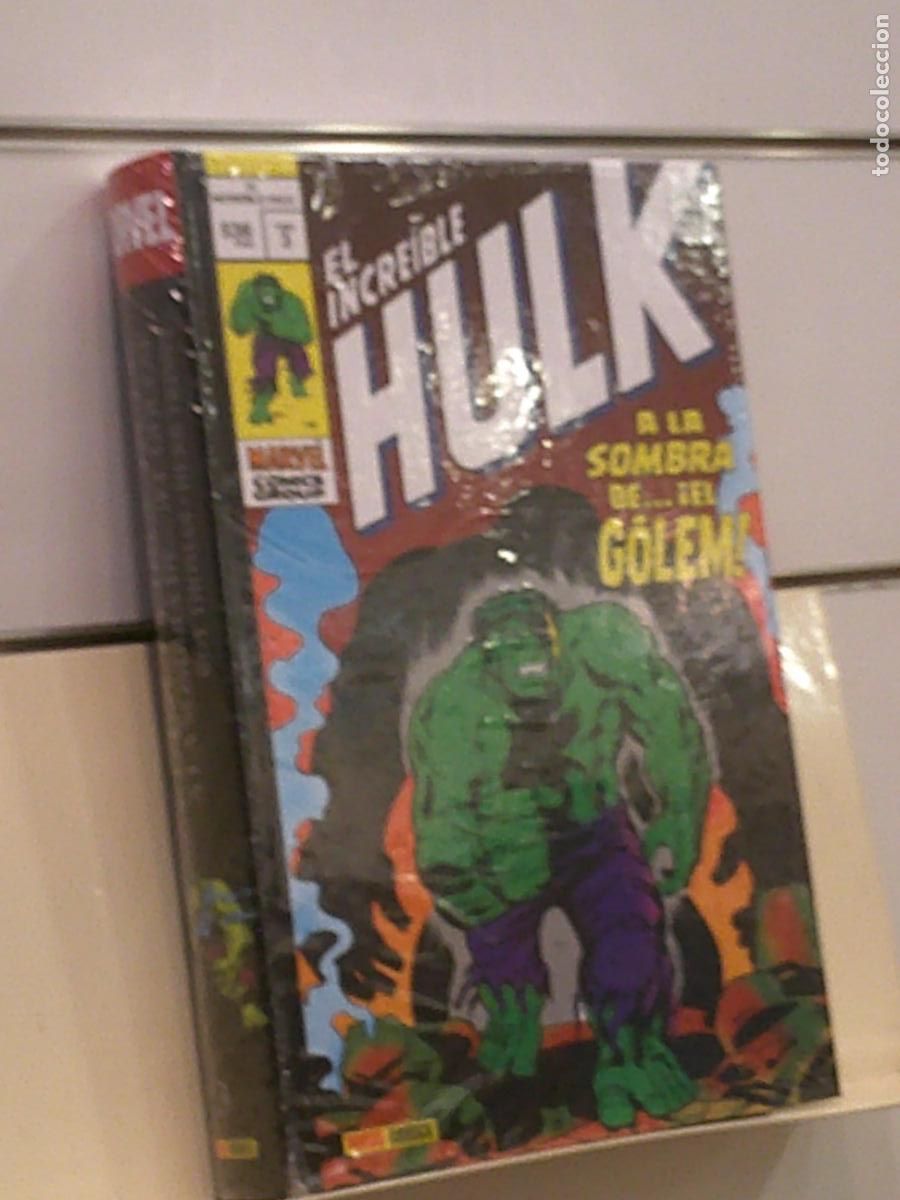 C&oacute;mics: OMNIGOLD EL EL INCREIBLE HULK TOMO 3 A LA SOMBRA DE...&iexcl;EL GOLEM! MARVEL - PANINI OFERTA