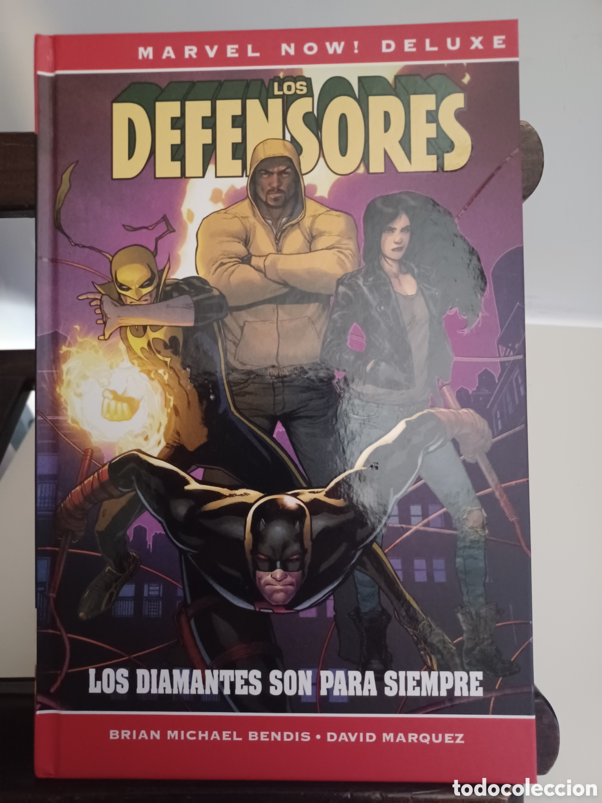 C&oacute;mics: Los Defensores. Los diamantes son para siempre/ Marvel Now Deluxe/ Panini/ NUEVO A ESTRENAR