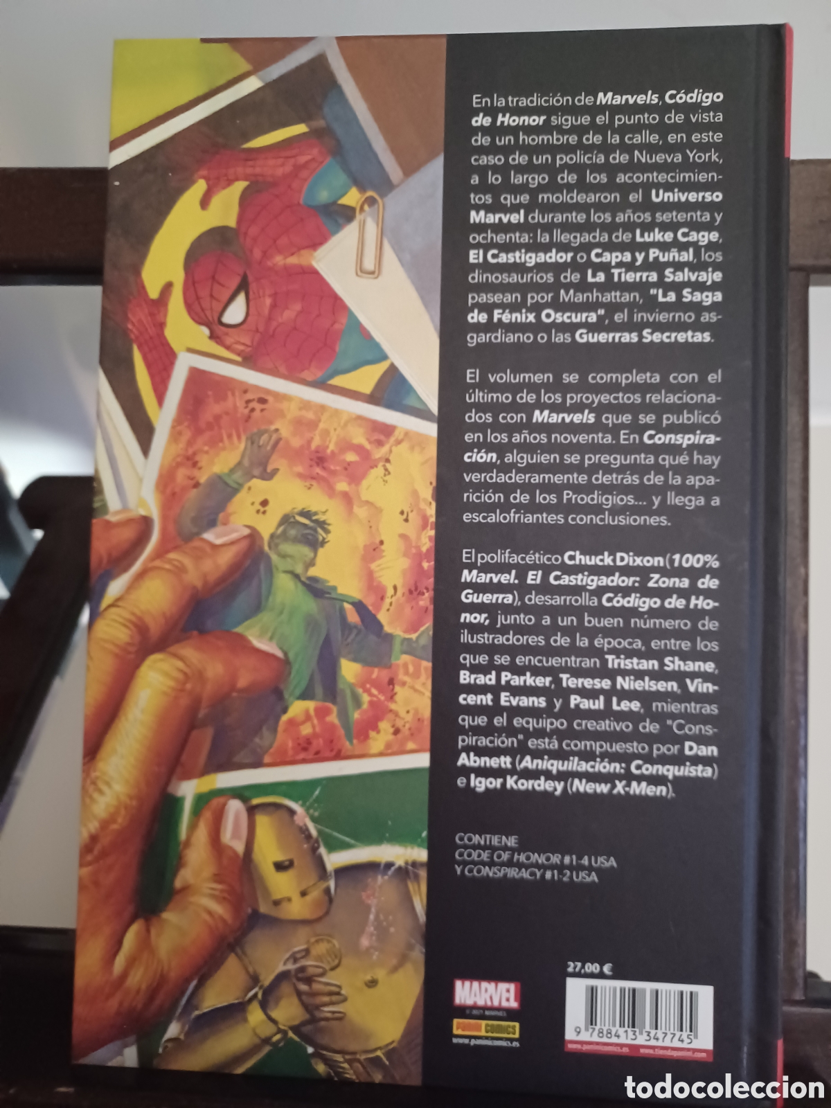 C&oacute;mics: Marvels. C&oacute;digo de honor/ Marvel Panini/ NUEVO A ESTRENAR - Foto 2