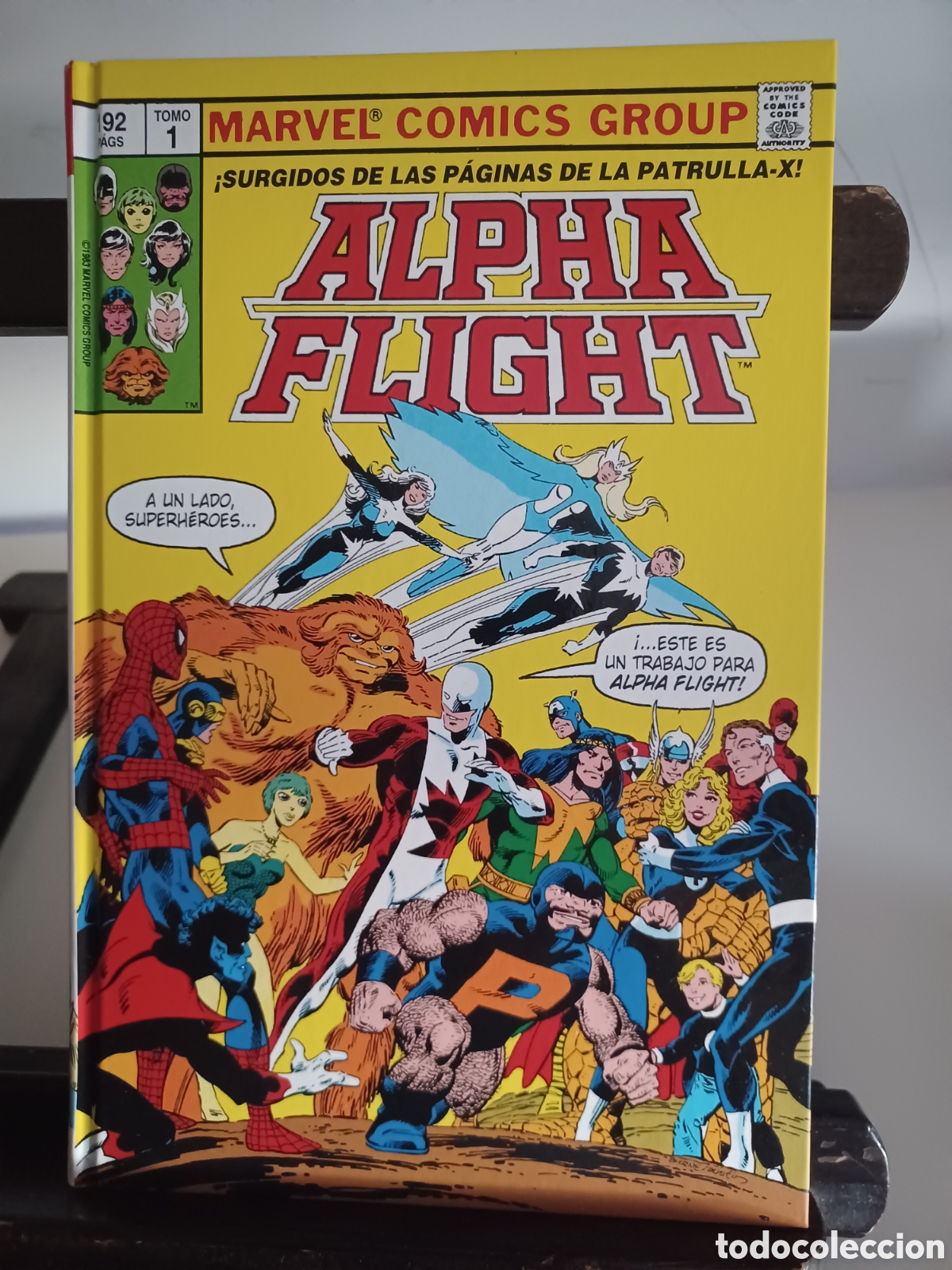 C&oacute;mics: Biblioteca Alpha Flight 1 1983-1984. Marvel Panini. NUEVO A ESTRENAR.