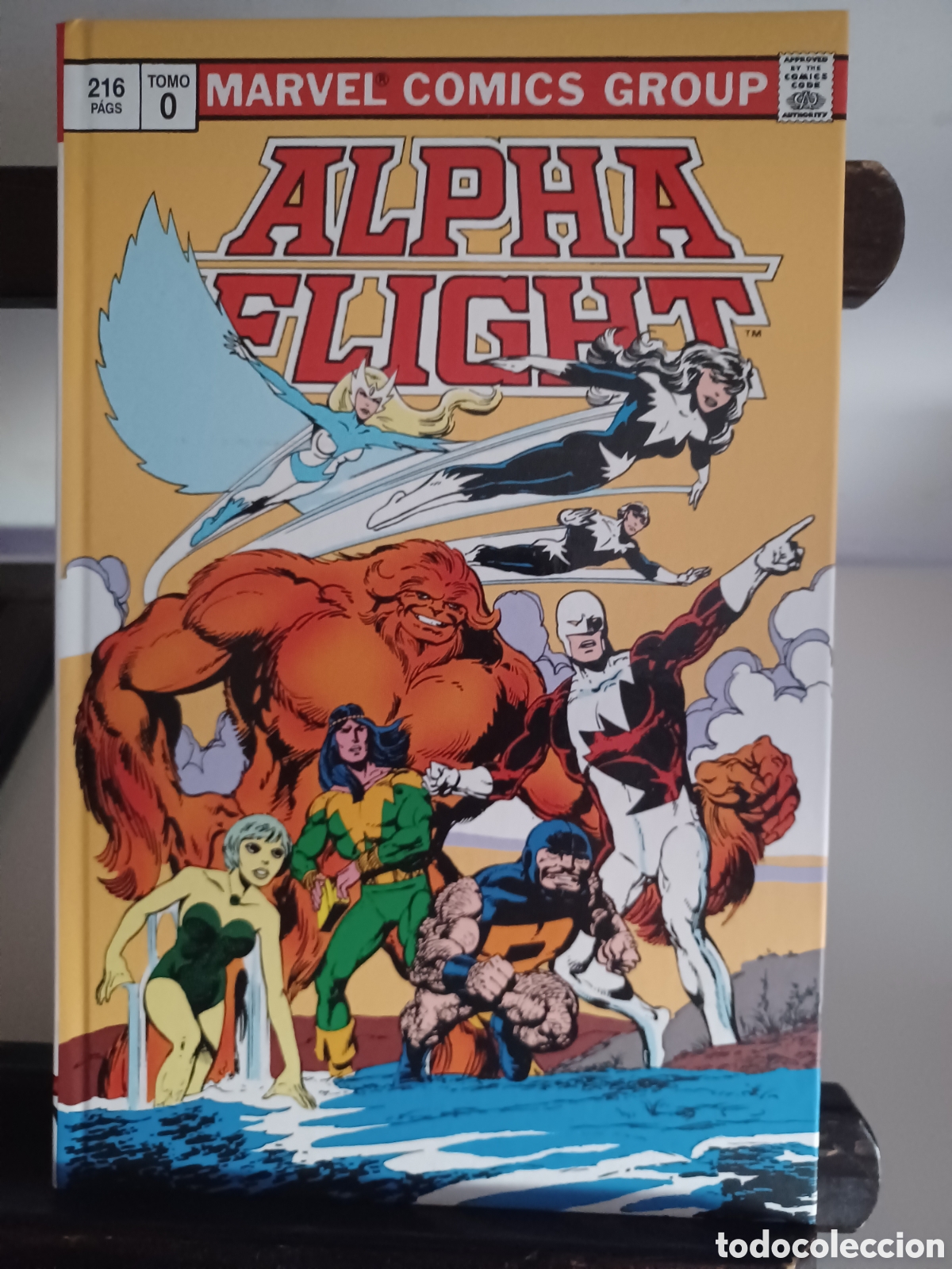 C&oacute;mics: Biblioteca Alpha Flight Tomo 0 1978-82/ Marvel Panini/ NUEVO A ESTRENAR