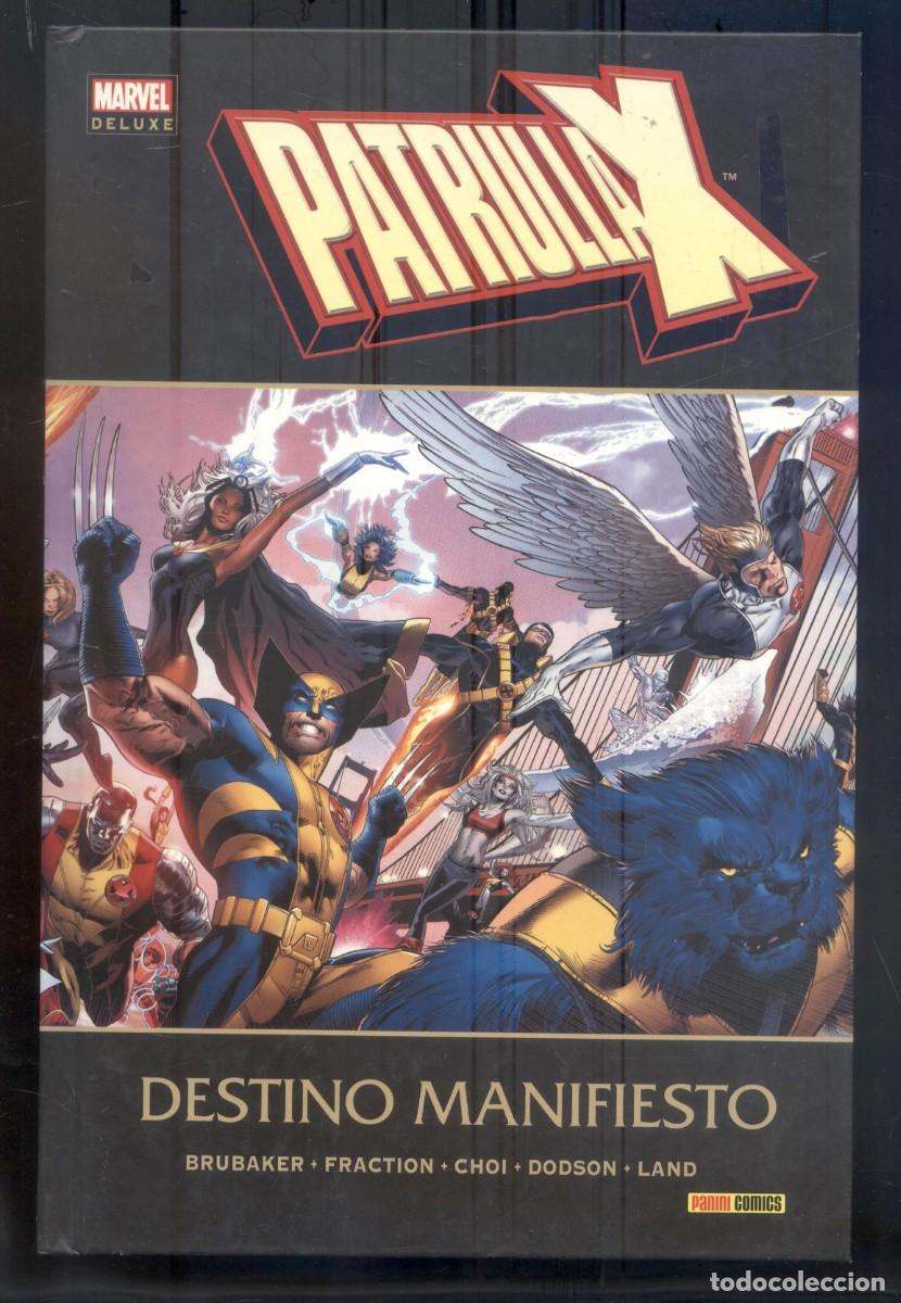 C&oacute;mics: NUMULITE L0256 Patrulla X Destino Manifiesto Marvel Deluxe Brubaker Fraction Choi Dodson Land Panini