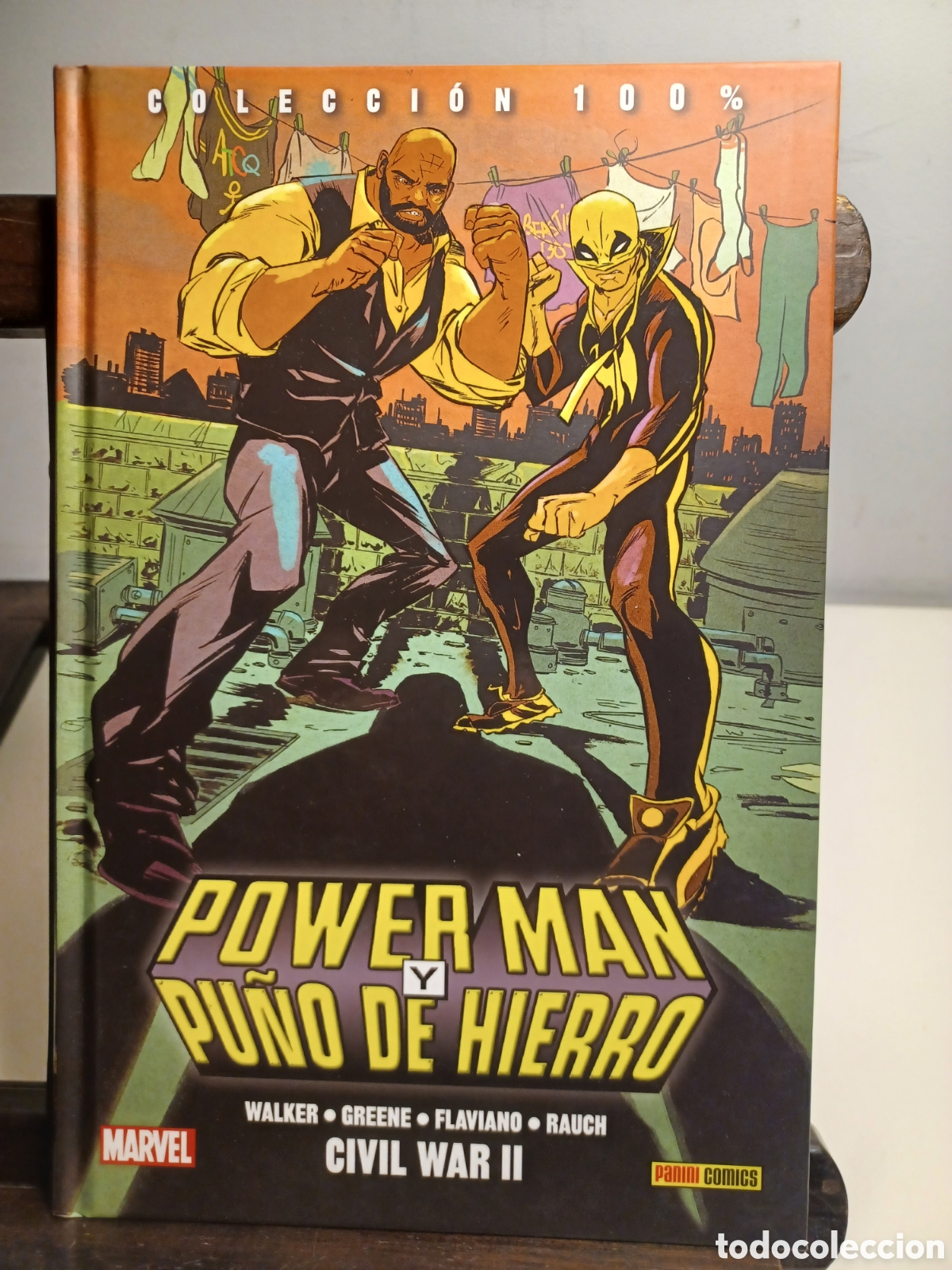 Comics: Power Man y Pu&ntilde;o de Hierro 2 Civil War II/ Colecci&oacute;n 100%/ Marvel Panini/ A ESTRENAR