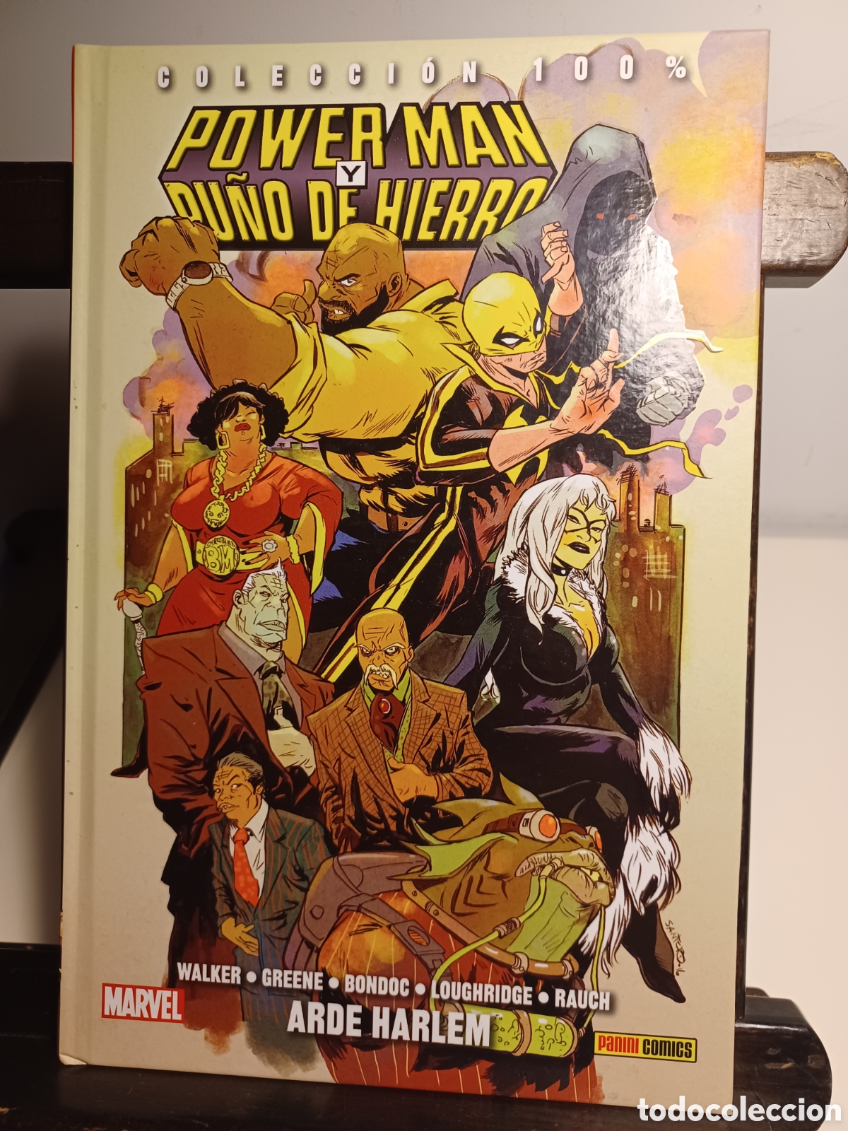 Fumetti: Power Man y Pu&ntilde;o de Hierro 3 Arde Harlem/ Colecci&oacute;n 100%/ Marvel Panini/ A ESTRENAR