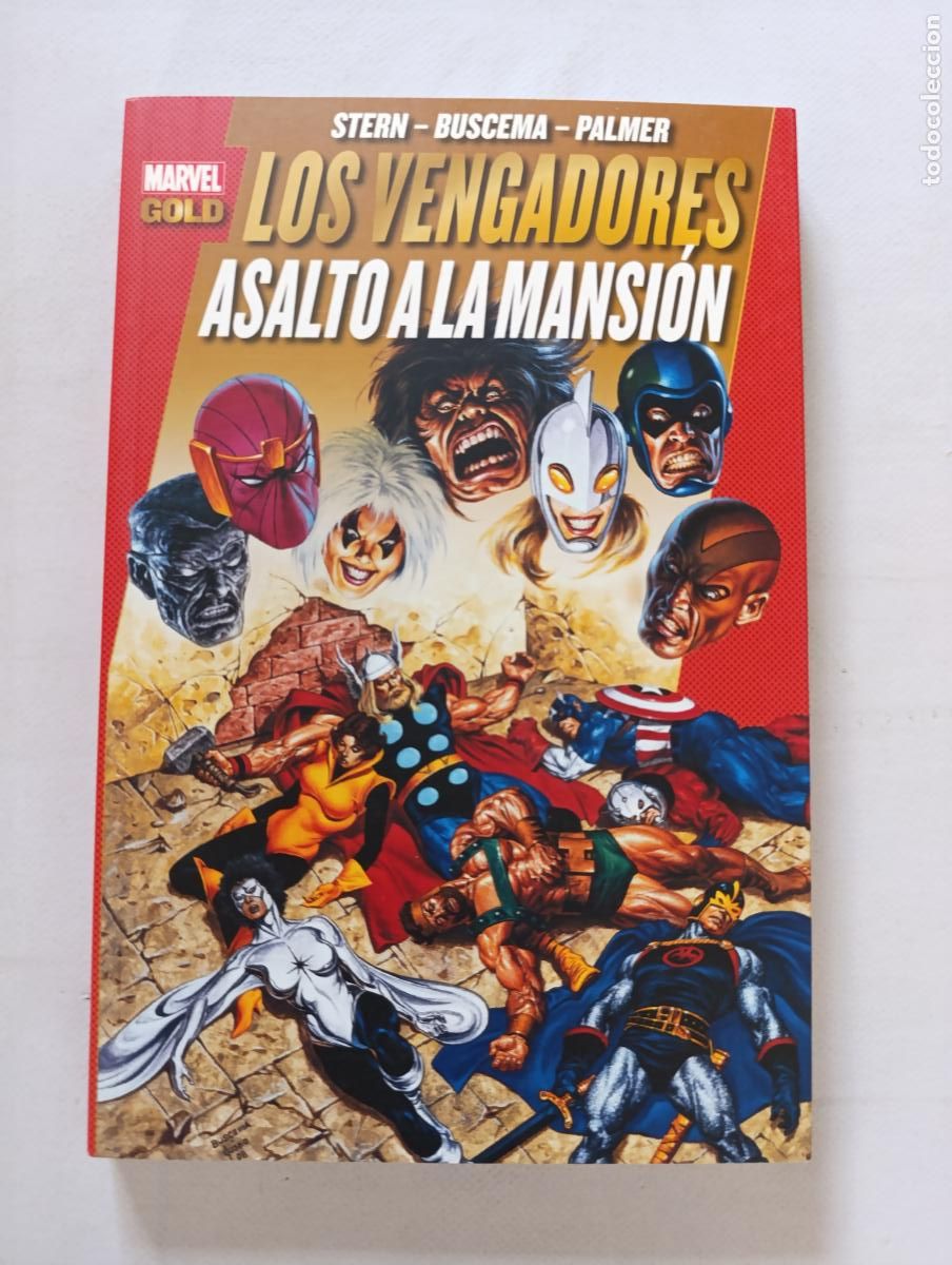 C&oacute;mics: LOS PODEROSOS VENGADORES N&ordm; 9 - ASALTO A LA MANSION - MARVEL GOLD - PANINI (FG)