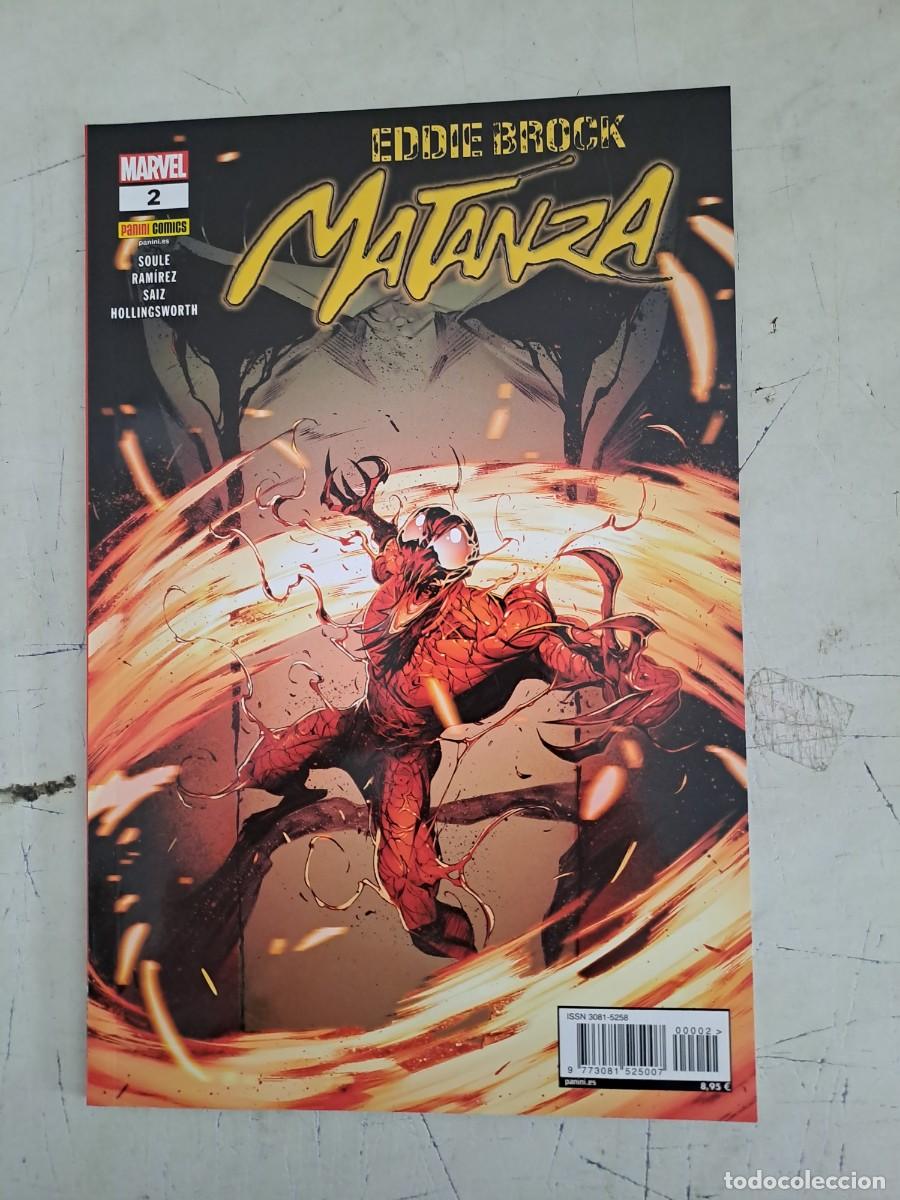 C&oacute;mics: Matanza 2, Eddie Brock, Panini en perfecto estado