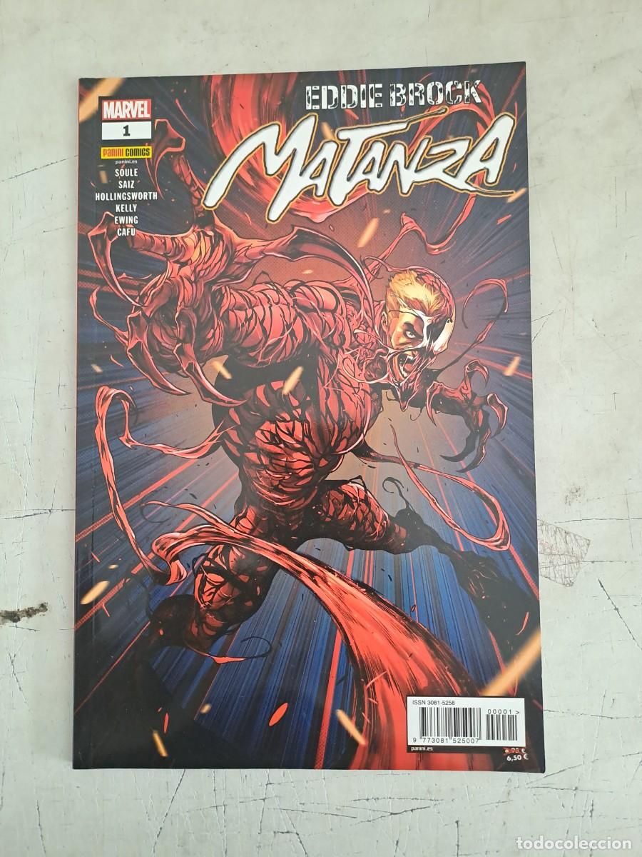 C&oacute;mics: Matanza 1, Eddie Brock, Panini en perfecto estado - Foto 1