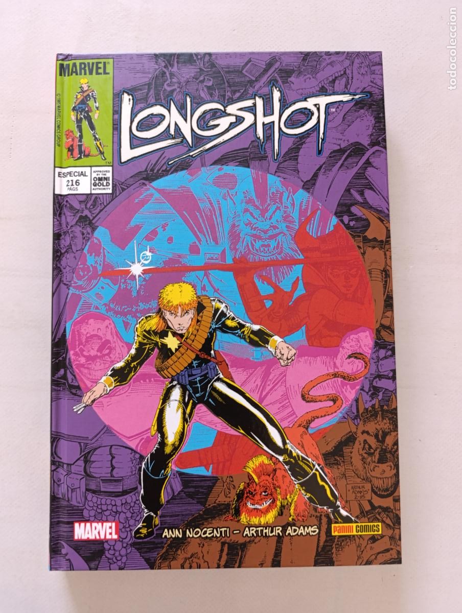 C&oacute;mics: LONGSHOT - ORIGEN - ESPECIAL - OMNIGOLD - OMNI GOLD - MARVEL - PANINI - TAPA DURA (8L)