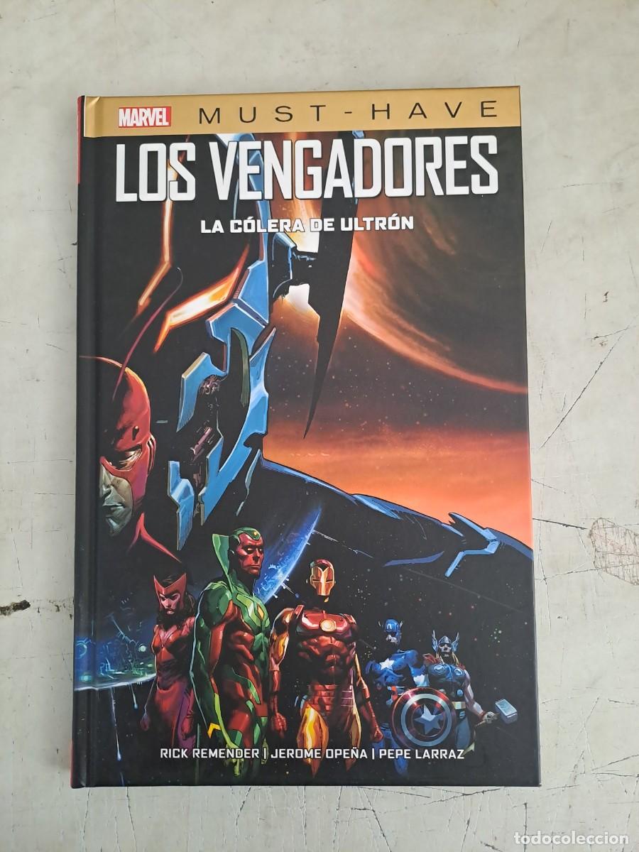 C&oacute;mics: Must-have, los Vengadores, la colera de Ultron, Panini en perfecto estado