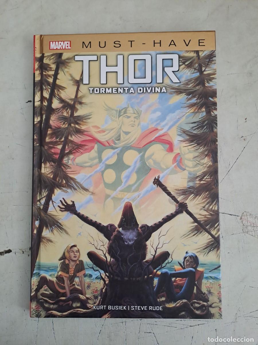 C&oacute;mics: Must-have, Thor, tormenta divina, Panini en perfecto estado - Foto 1