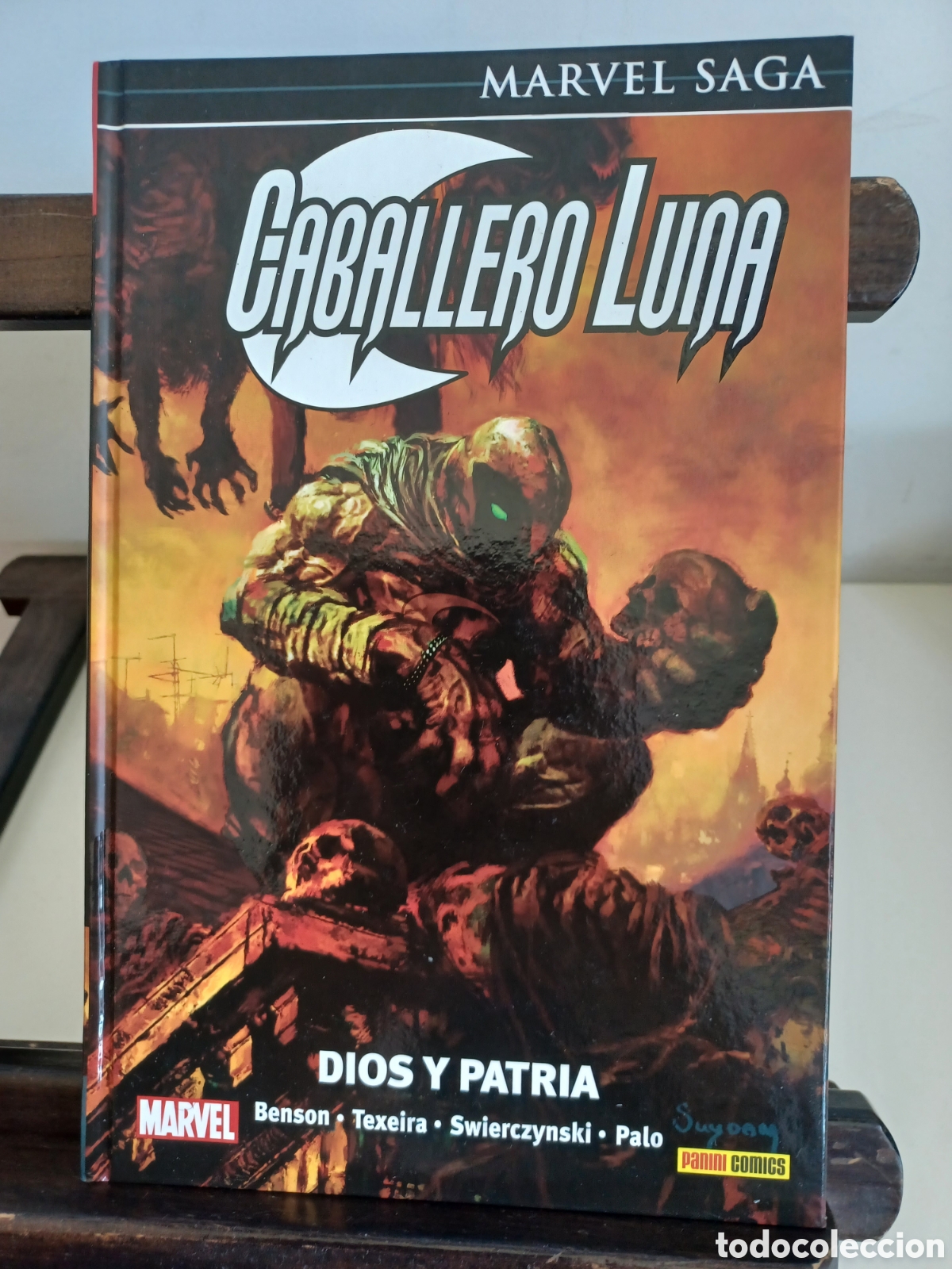 C&oacute;mics: Caballero Luna 3 Dios y Patria/ Marvel Saga/ Panini/ NUEVO A ESTRENAR