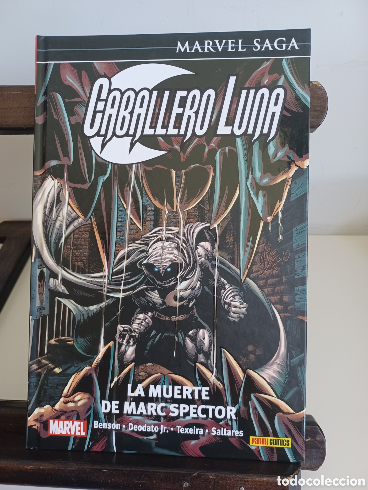 C&oacute;mics: Caballero Luna 4 La muerte de Marc Spector/ Marvel Saga/ Panini/ NUEVO A ESTRENAR