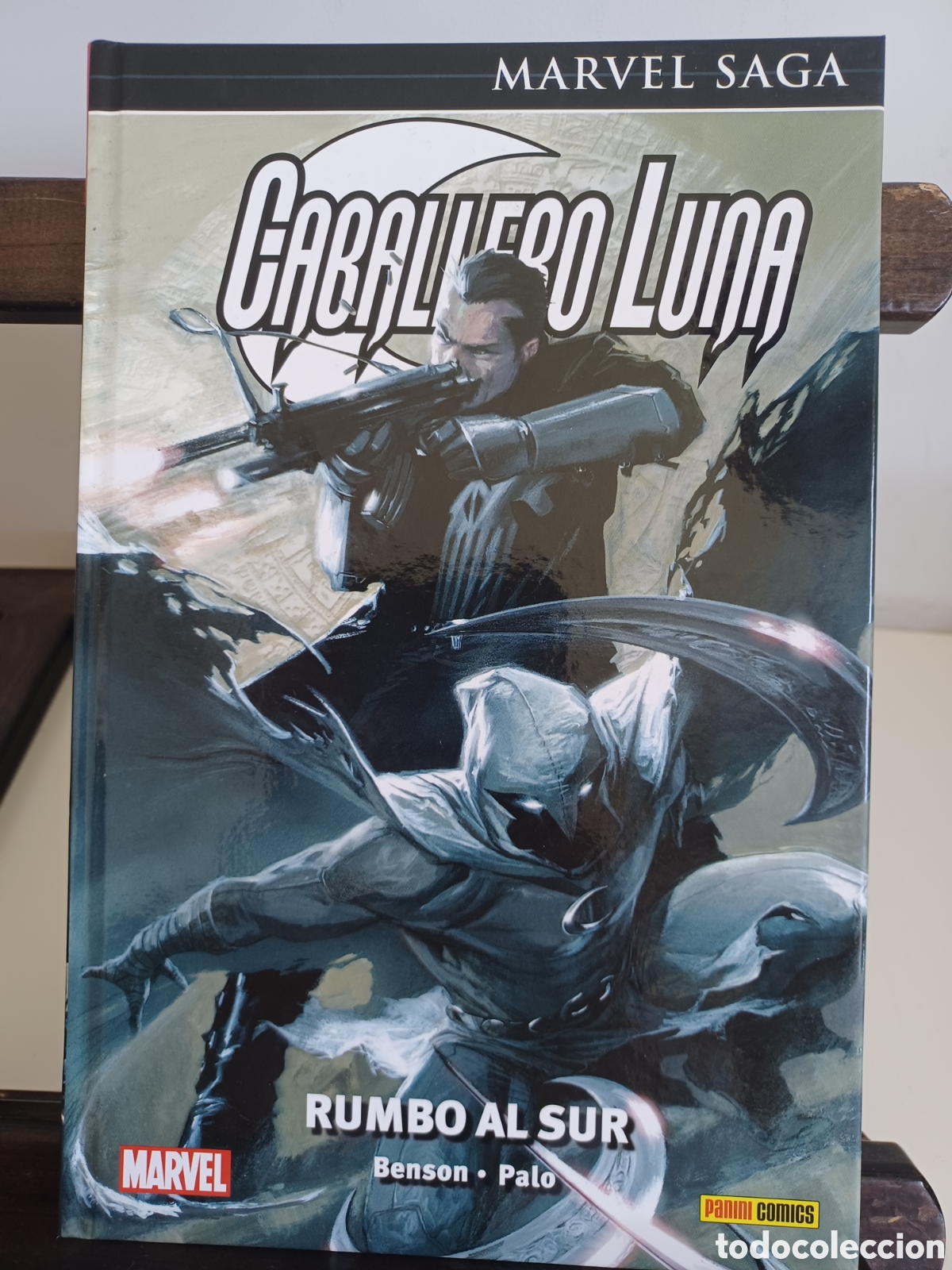 C&oacute;mics: Caballero Luna 4 Rumbo al sur/ Marvel Saga/ Panini/ NUEVO A ESTRENAR