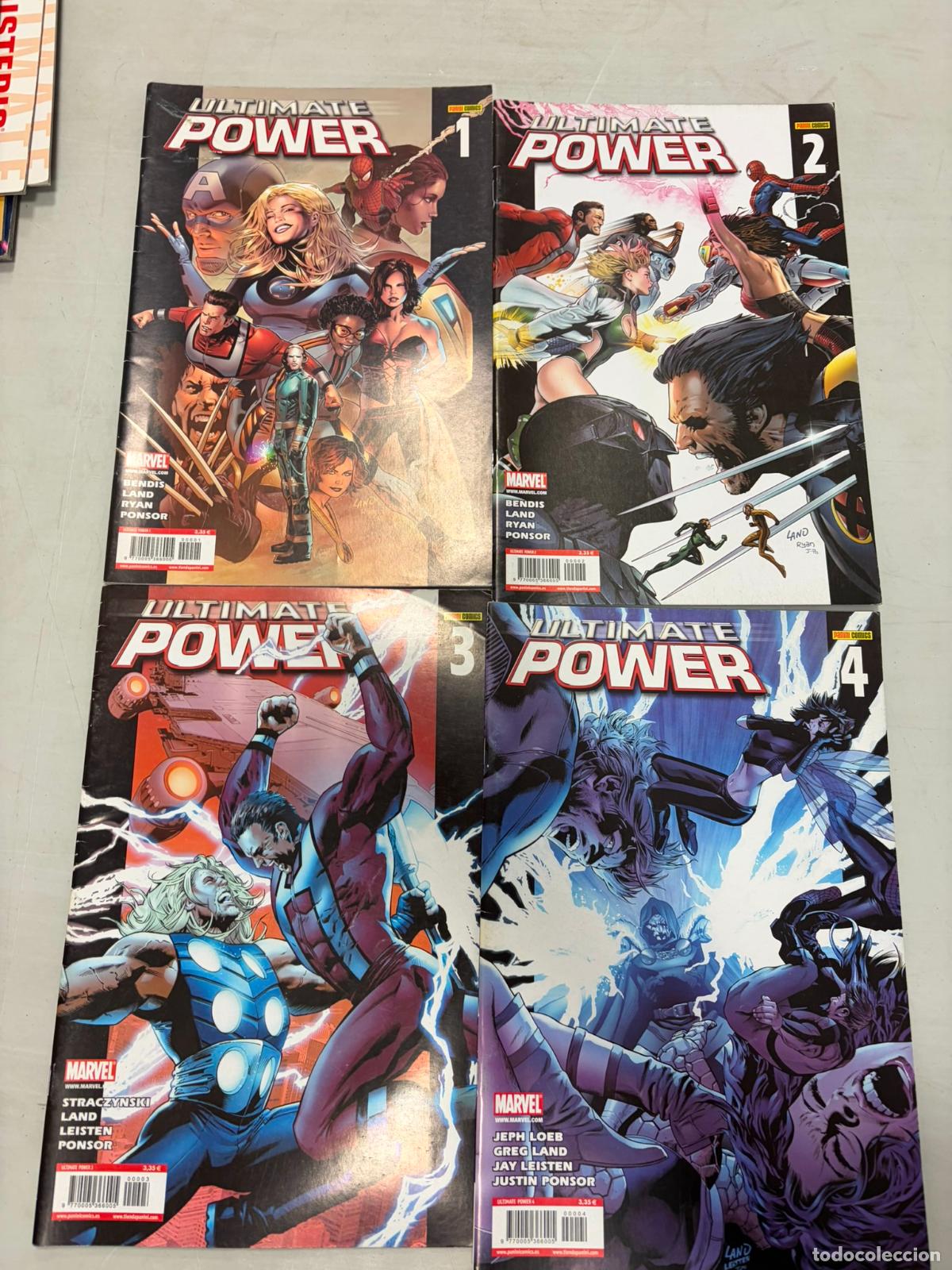 C&oacute;mics: ULTIMATE POWER (OBRA COMPLETA - 5 NUMEROS) -