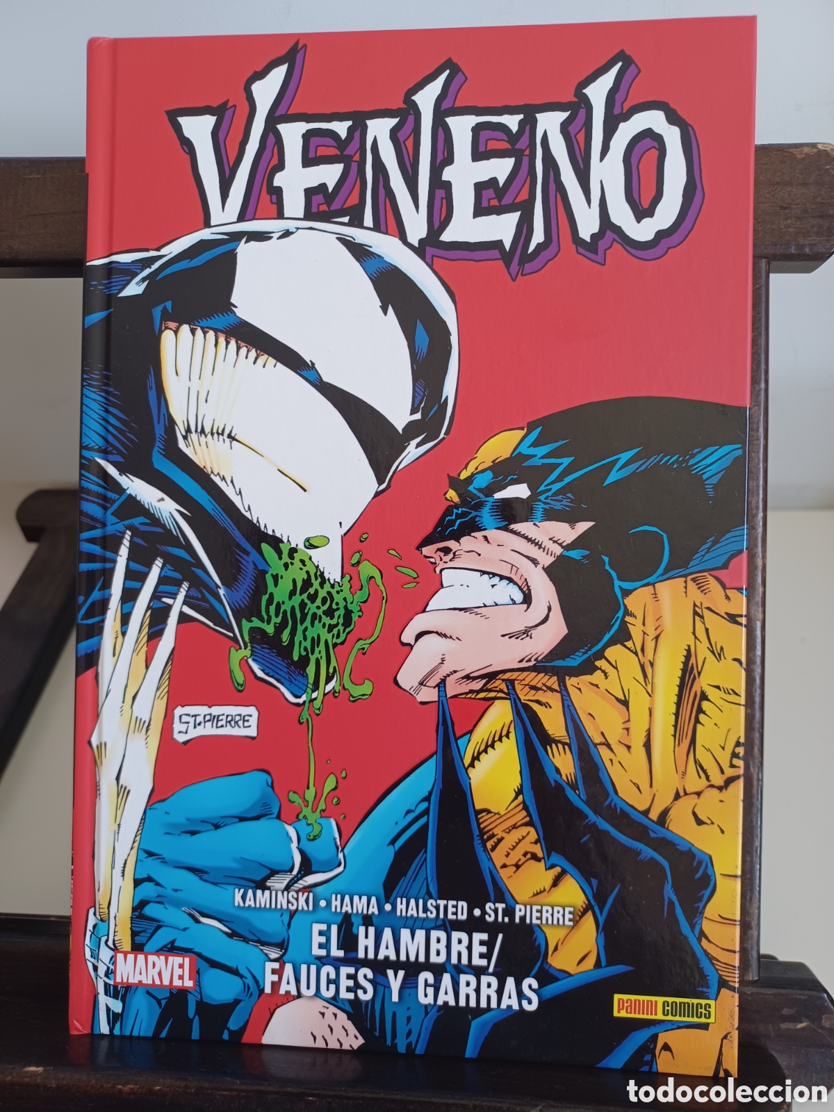 C&oacute;mics: Veneno. El hambre/ Fauces y garras/ Marvel Panini/ NUEVO A ESTRENAR