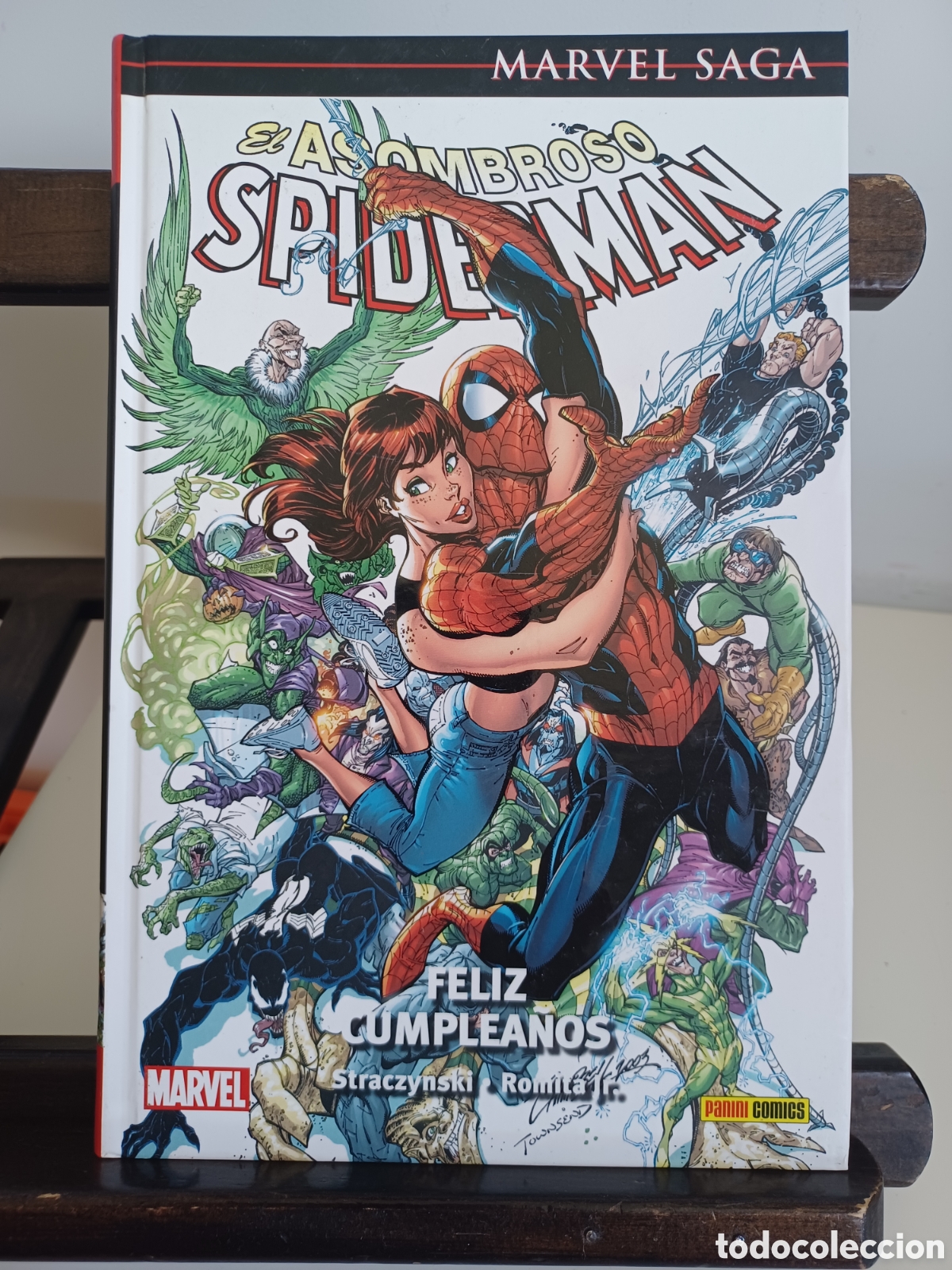 C&oacute;mics: El asombroso Spiderman 4 Feliz Cumplea&ntilde;os/ Marvel Saga/ Panini/ NUEVO A ESTRENAR