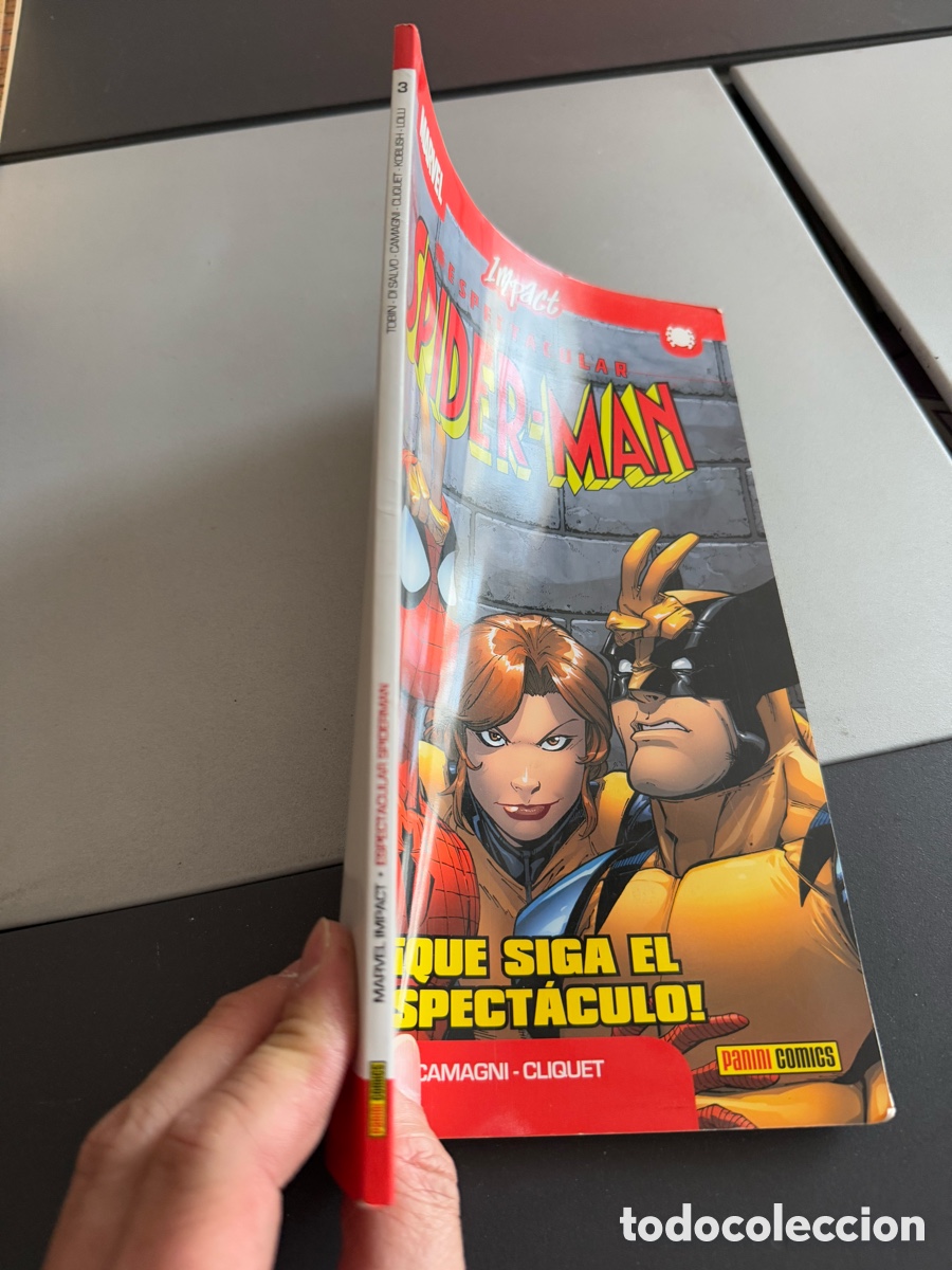 C&oacute;mics: IMPACT. ESPECTACULAR SPIDERMAN. N 3. PANINI - Foto 2