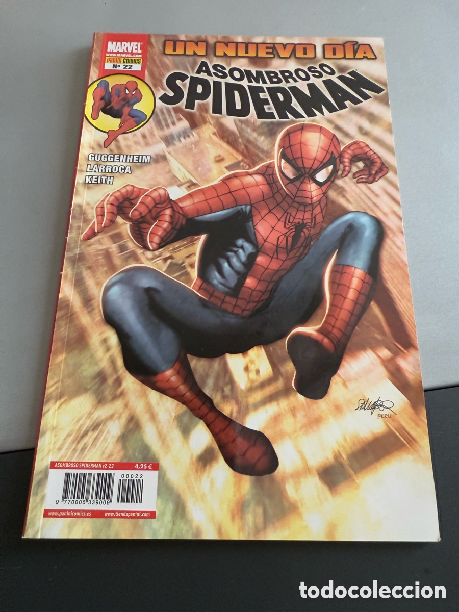 C&oacute;mics: ASOMBROSO SPIDERMAN. N 22. PANINI. UN NUEVO D&Iacute;A