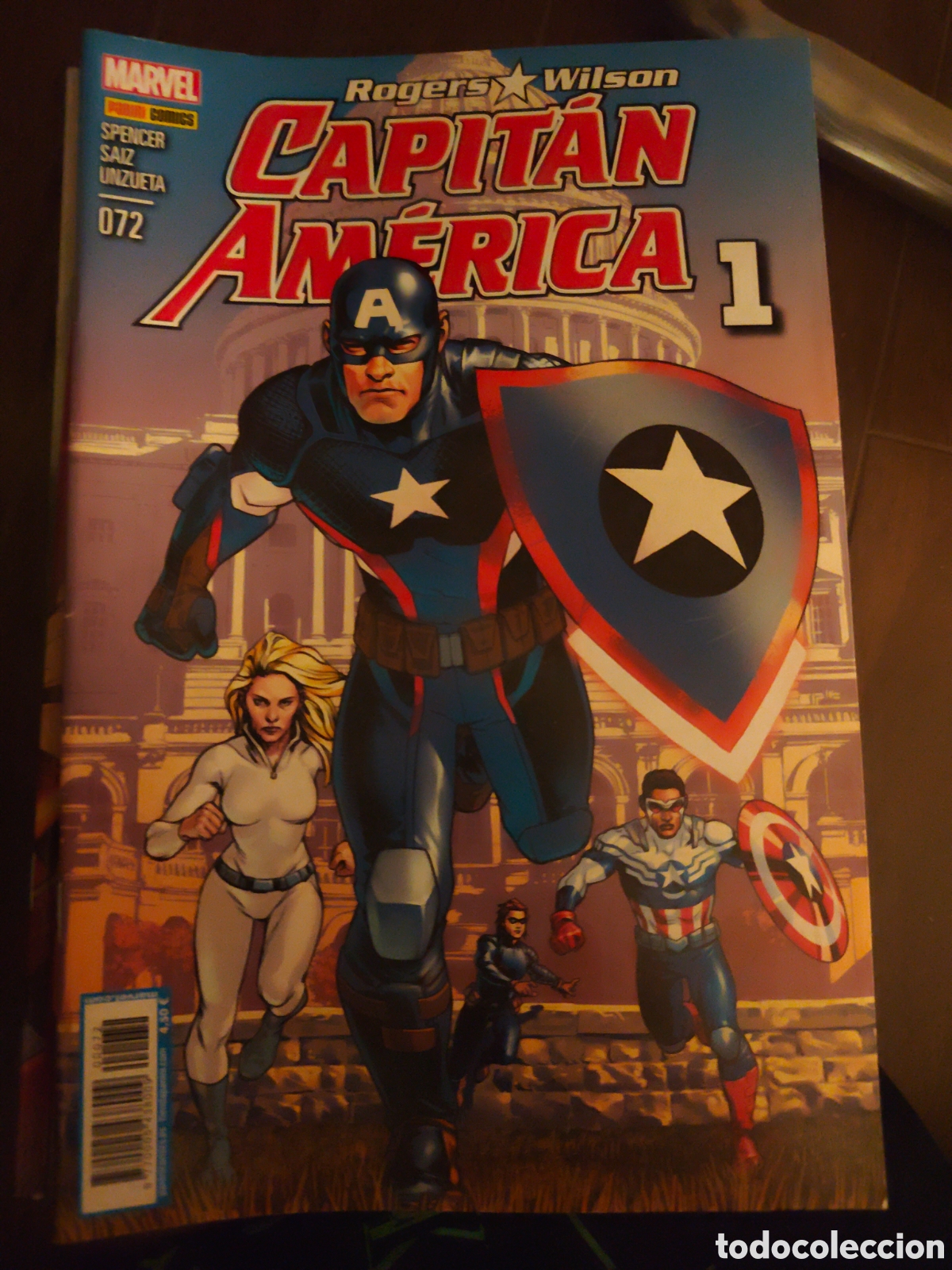 C&oacute;mics: Capit&aacute;n am&eacute;rica 72 a 110. Grapa