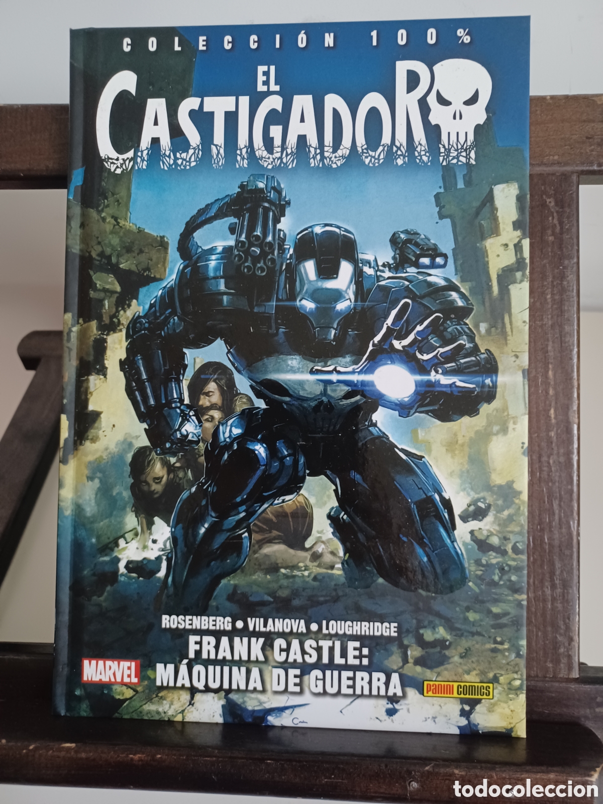 C&oacute;mics: El Castigador 4 Frank Castle: M&aacute;quina de guerra/ Colecci&oacute;n 100%/ Marvel Panini/ NUEVO A ESTRENAR