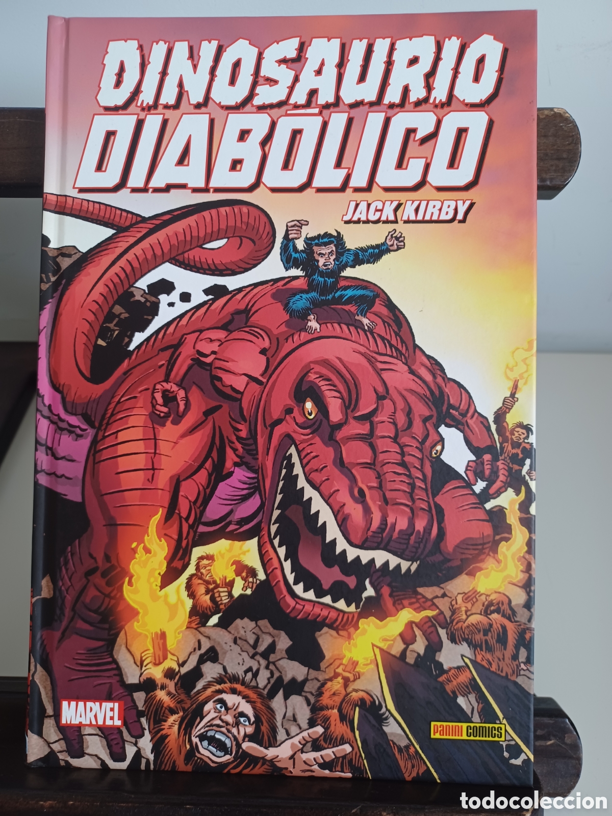 C&oacute;mics: Dinosaurio diab&oacute;lico de Jack Kirby/ 100% Marvel HC/ Panini/ NUEVO A ESTRENAR