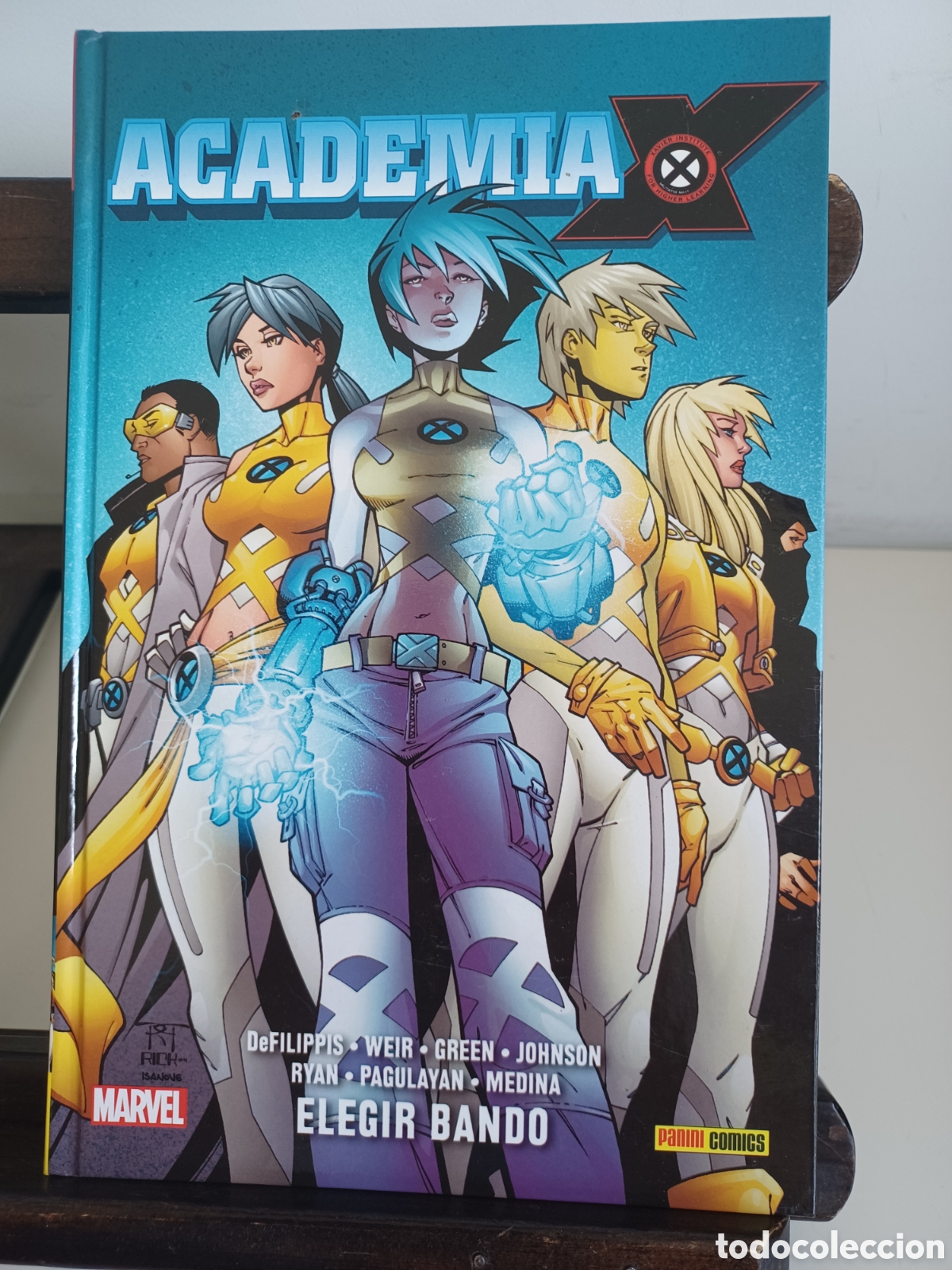 C&oacute;mics: Academia X 1 Elegir bando/ 100% Marvel HC/ Panini/ NUEVO A ESTRENAR