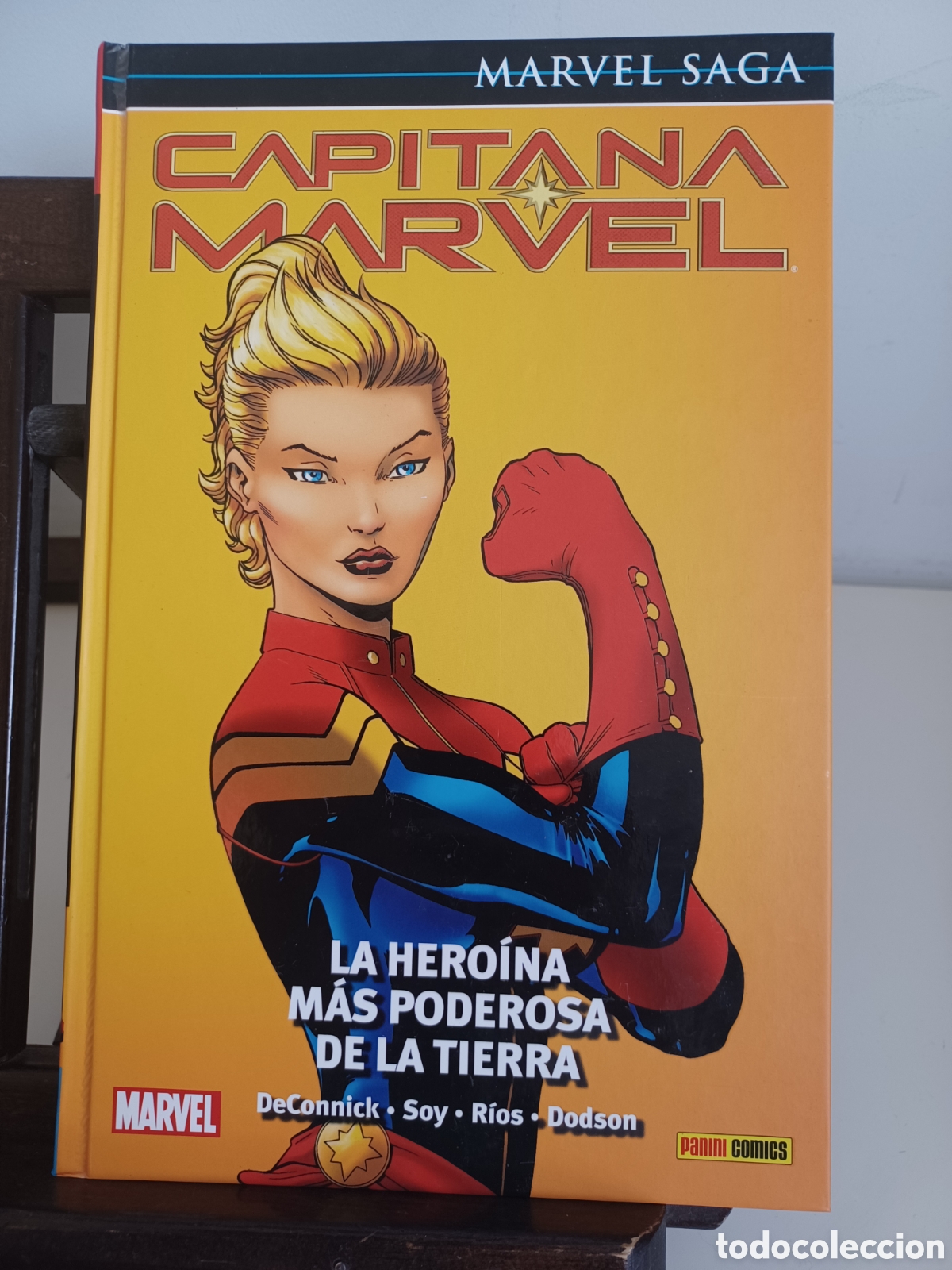 C&oacute;mics: Capitana Marvel 1 La hero&iacute;nas m&aacute;s poderosa de la Tierra/ Marvel Saga/ Panini/ NUEVO A ESTRENAR