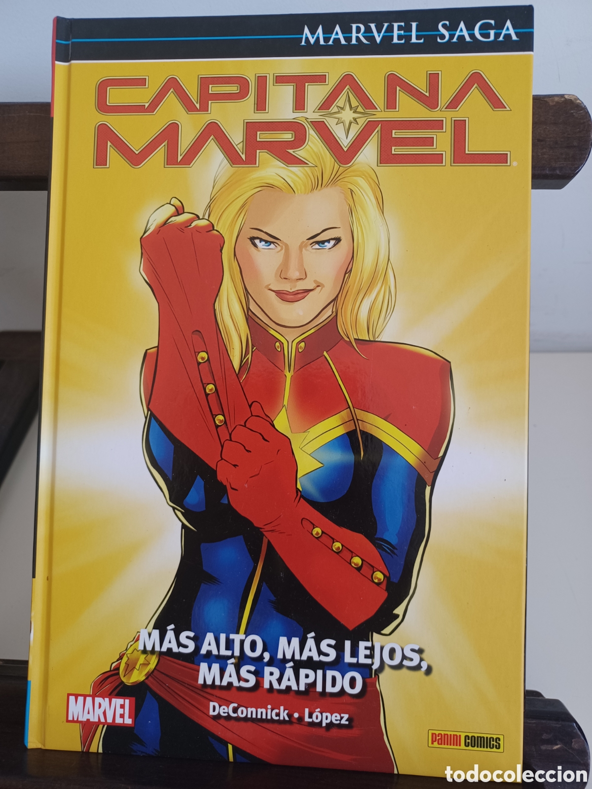 C&oacute;mics: Capitana Marvel 4 M&aacute;s alto, m&aacute;s lejos, m&aacute;s r&aacute;pido/ Marvel Saga/ Panini/ NUEVO A ESTRENAR