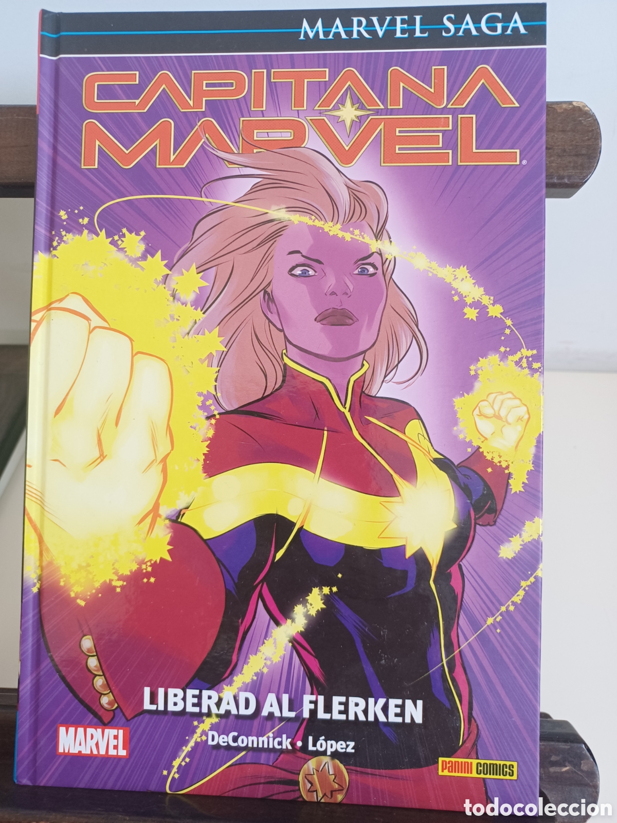 C&oacute;mics: Capitana Marvel 5 Liberad al Flerken/ Marvel Saga/ Panini/ NUEVO A ESTRENAR