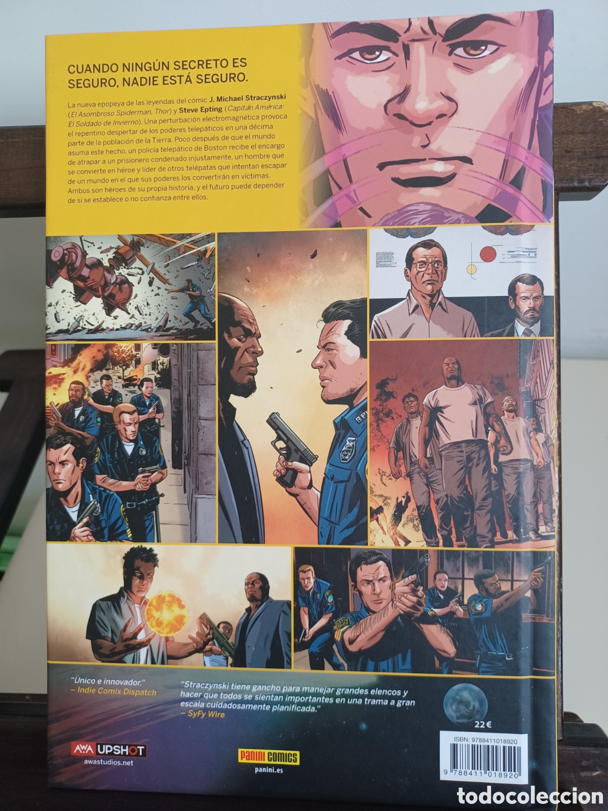 C&oacute;mics: Telepaths/ Straczynski/ Panini C&oacute;mics/ NUEVO A ESTRENAR - Foto 2