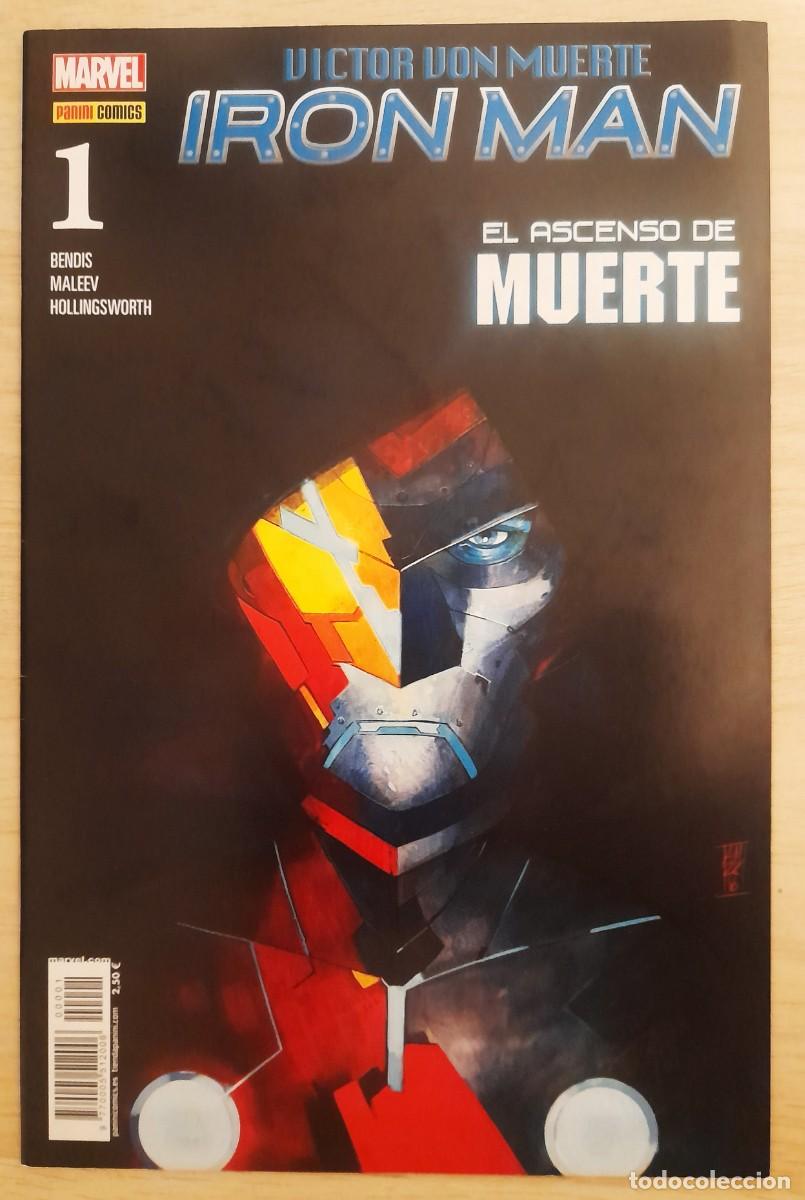 C&oacute;mics: Victor Von Muerte Iron Man - Coleccion Completa de 12 Comics - Marvel - Panini