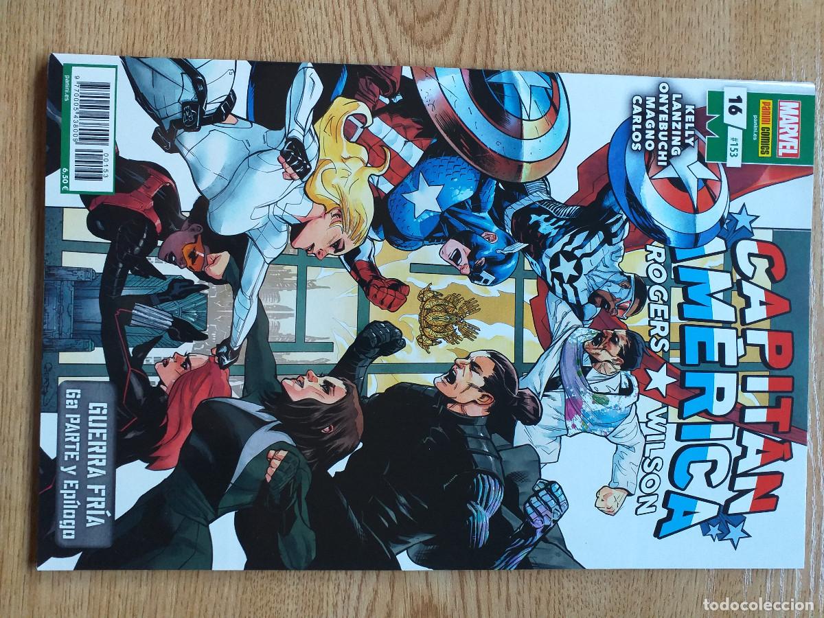 C&oacute;mics: ROGERS / WILSON CAPIT&Aacute;N AM&Eacute;RICA - N&ordm; 153 - 16 Guerra Fr&iacute;a 6&ordf; parte y Ep&iacute;logo - PANINI