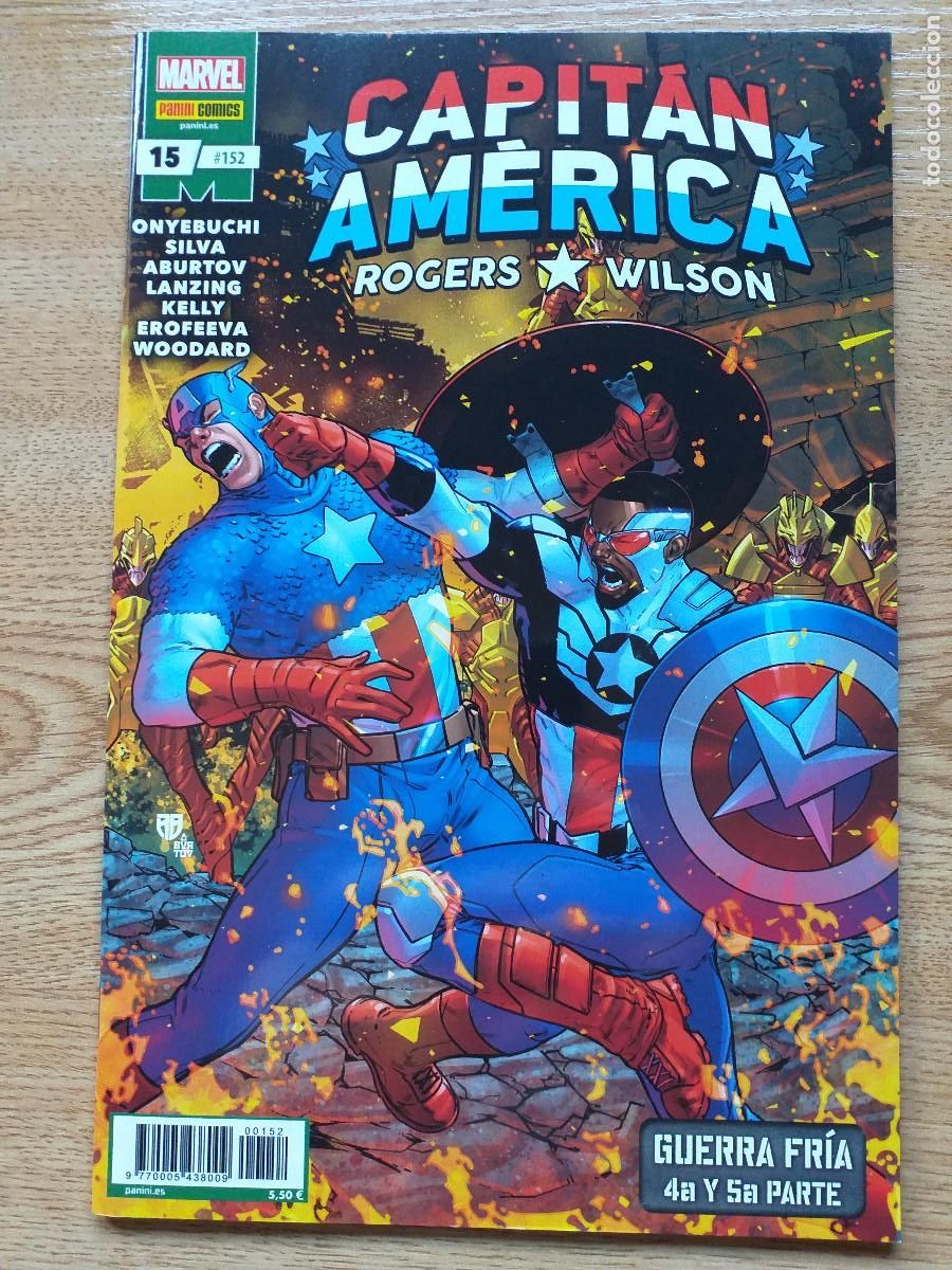 C&oacute;mics: ROGERS / WILSON CAPIT&Aacute;N AM&Eacute;RICA - N&ordm; 152 - 16 Guerra Fr&iacute;a - PANINI