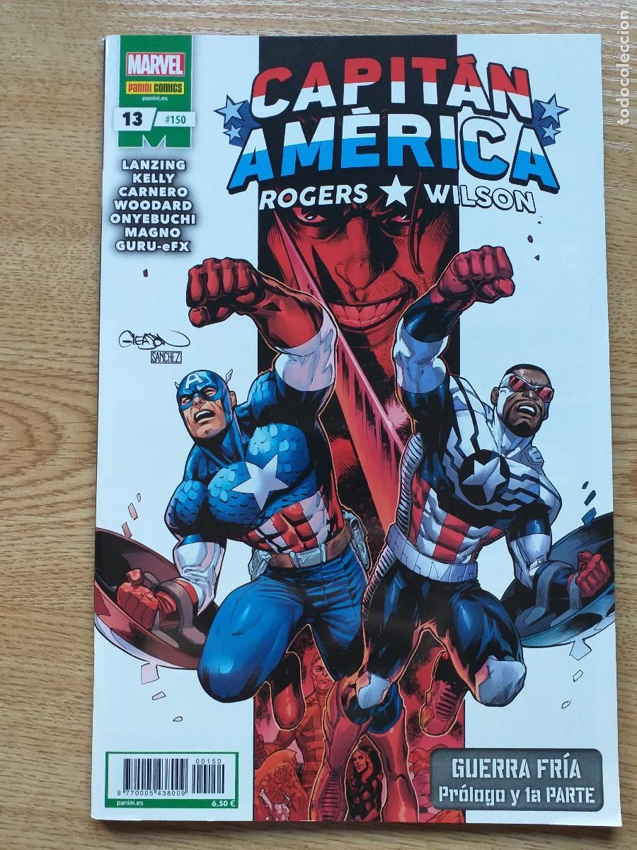 C&oacute;mics: ROGERS / WILSON CAPIT&Aacute;N AM&Eacute;RICA - N&ordm; 150 - 13 Guerra Fr&iacute;a Pr&oacute;logo y 1&ordf; parte - PANINI