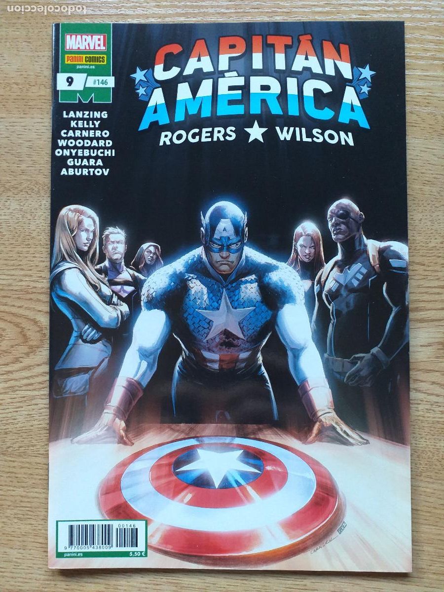 C&oacute;mics: ROGERS / WILSON CAPIT&Aacute;N AM&Eacute;RICA - N&ordm; 146 - 9 El invasor Primera parte: En un lunes - PANINI