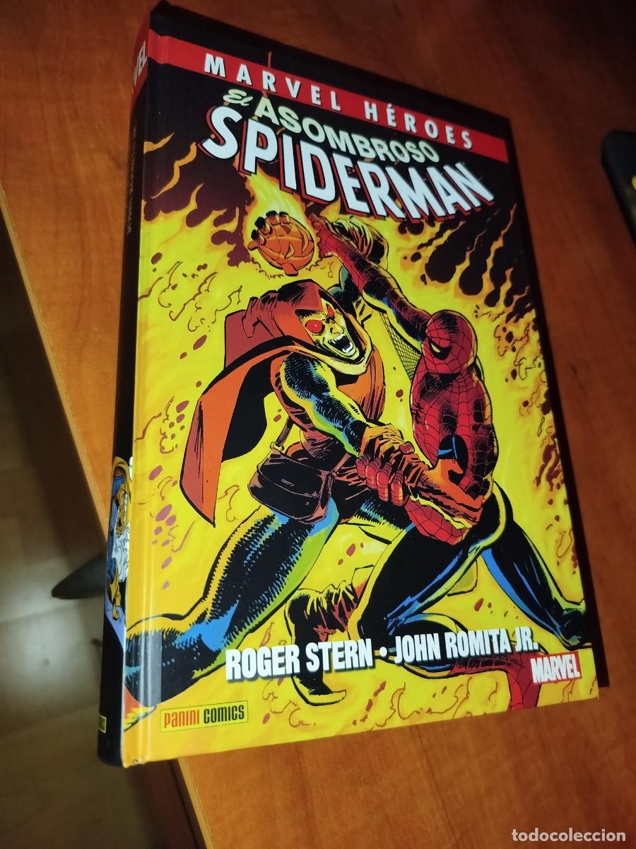 C&oacute;mics: MARVEL H&Eacute;ROES SPIDERMAN (ROGER STERN/ROMITA JR.) - Panini - PERFECTO ESTADO