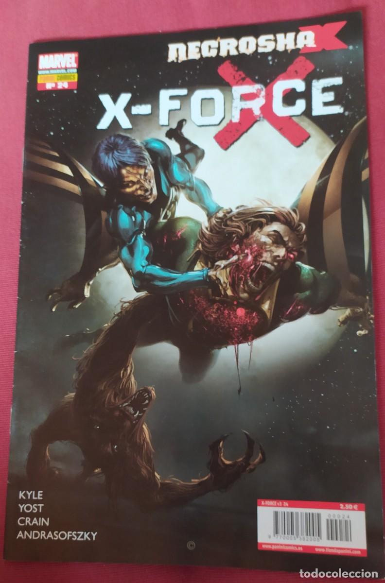 C&oacute;mics: X-Force volumen 3 n&uacute;mero 24. Necrosha