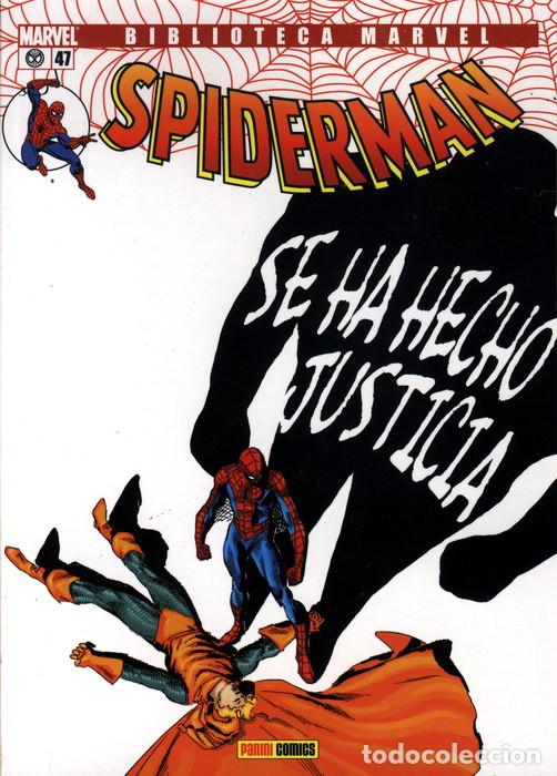 C&oacute;mics: Biblioteca marvel Spiderman 47 &uacute;ltimo n&uacute;mero Spider man panini